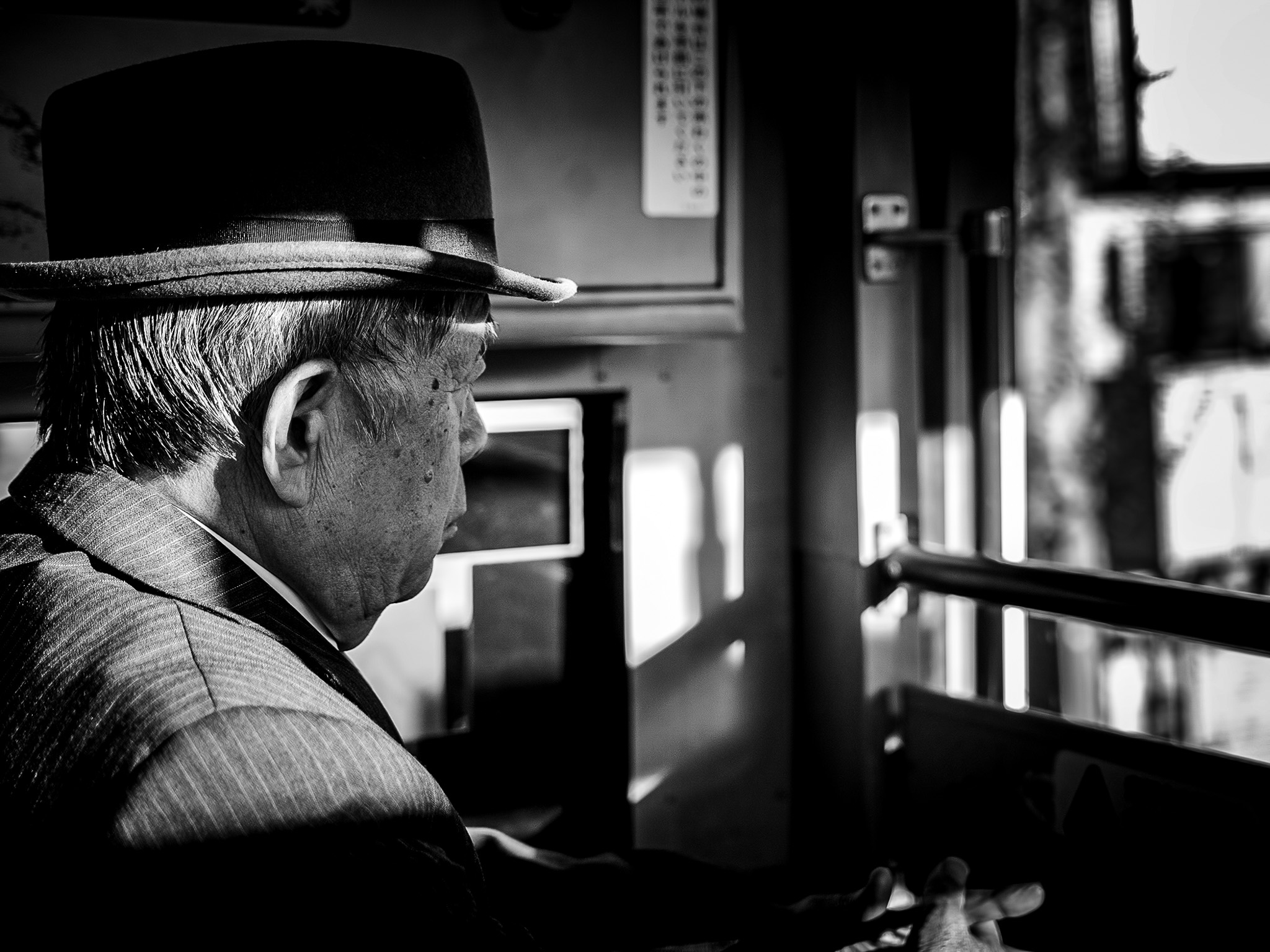 On the bus