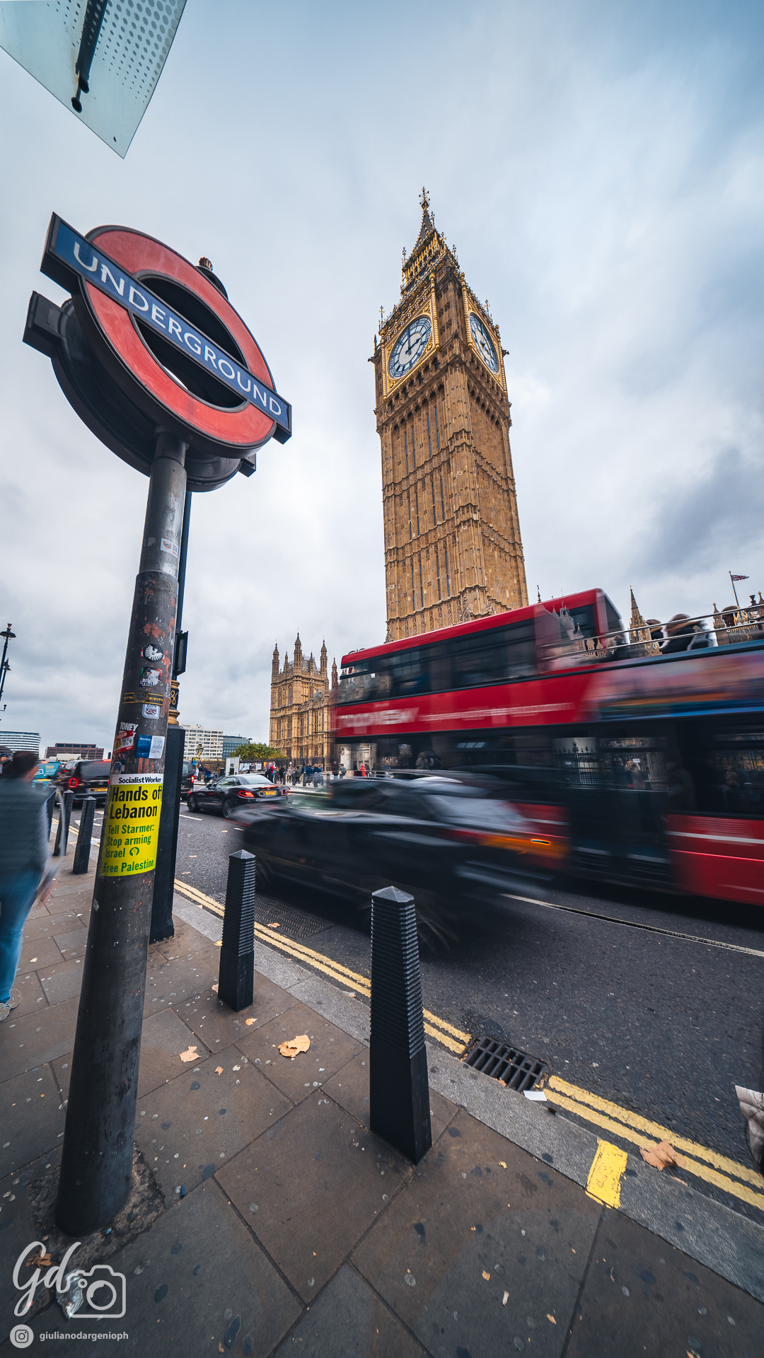 Westminster's underground stop