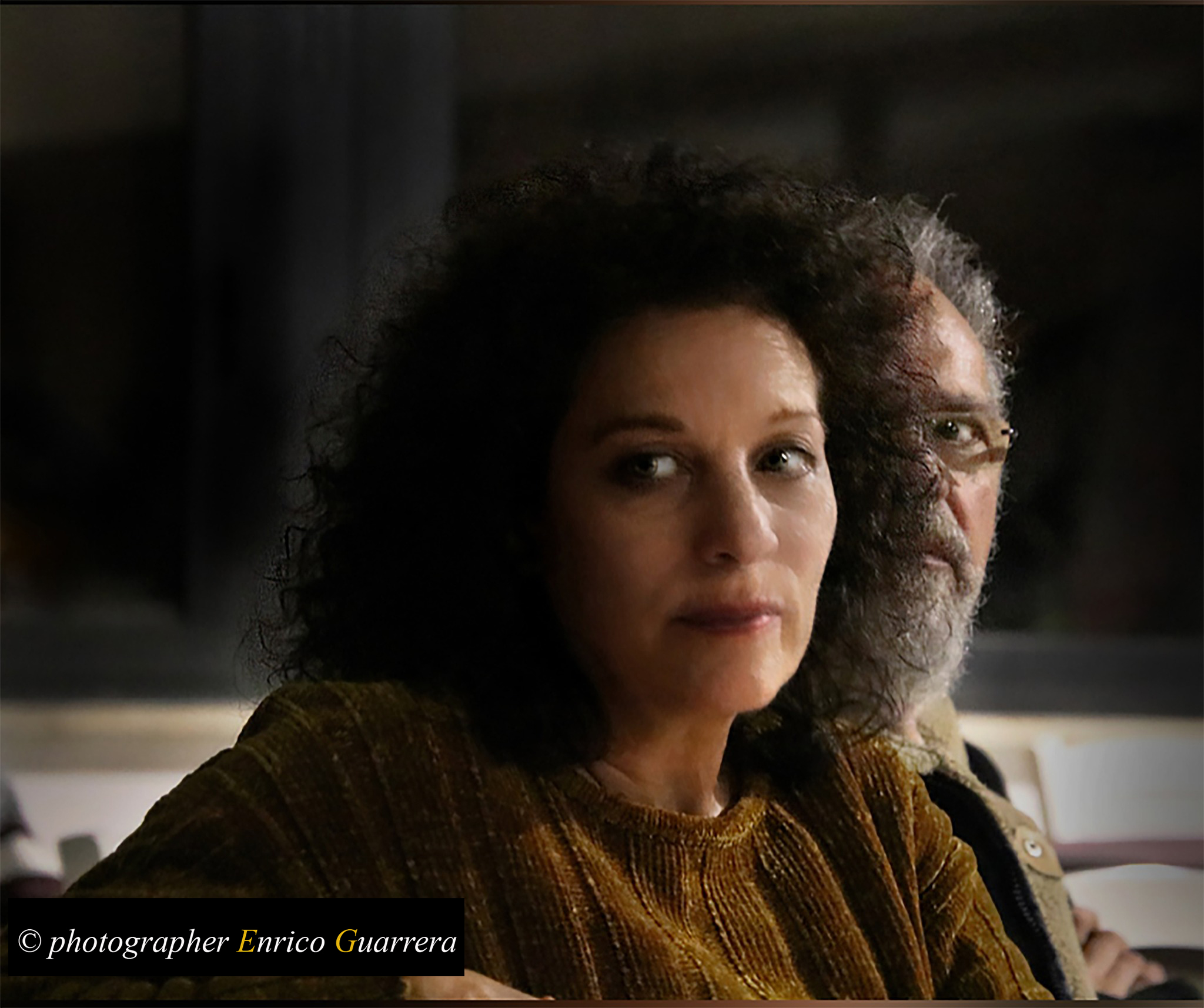 Sal Costa, writer and Rosalba Bentivoglio, jazz singer