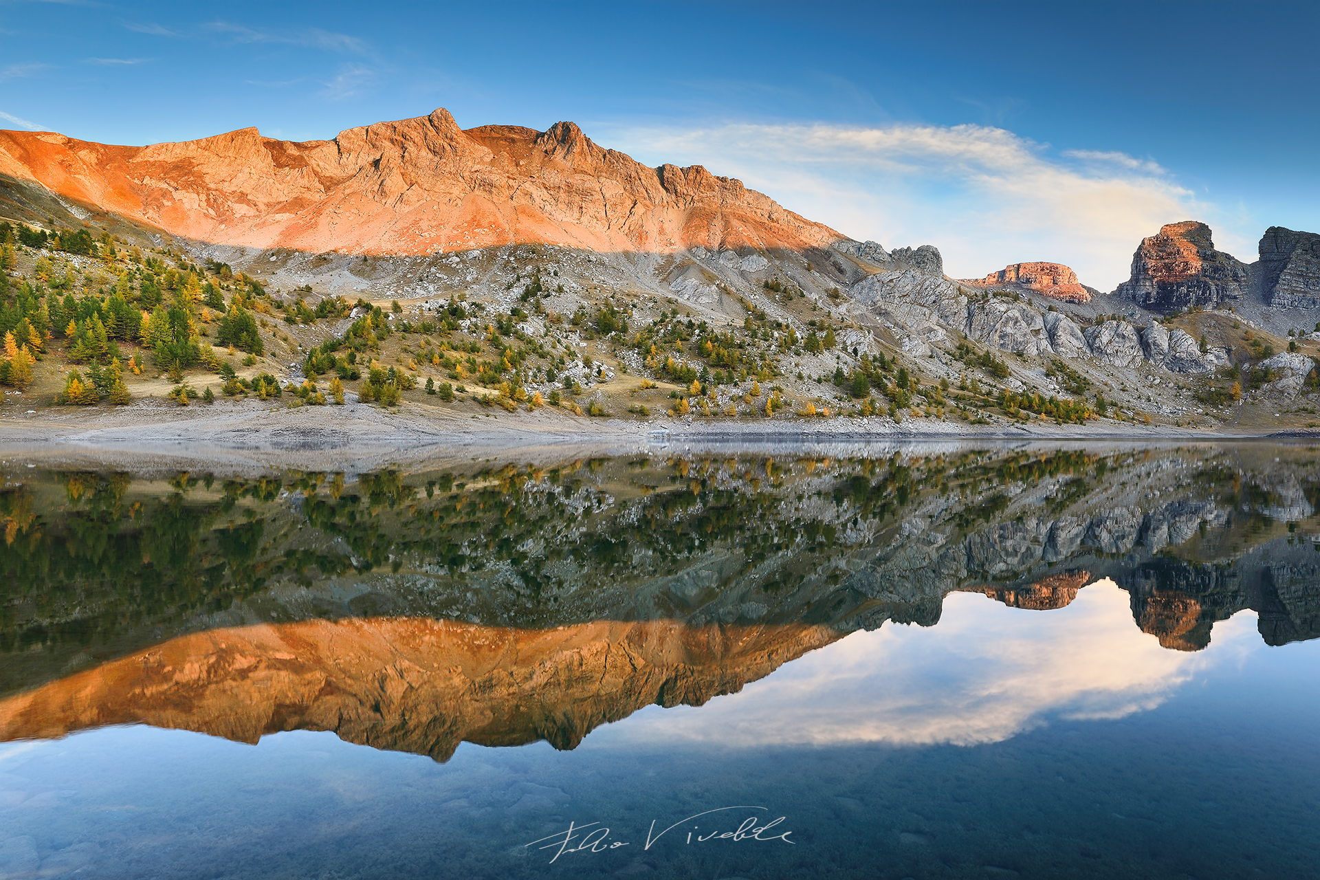 Specchiata al Lac d'Allos
