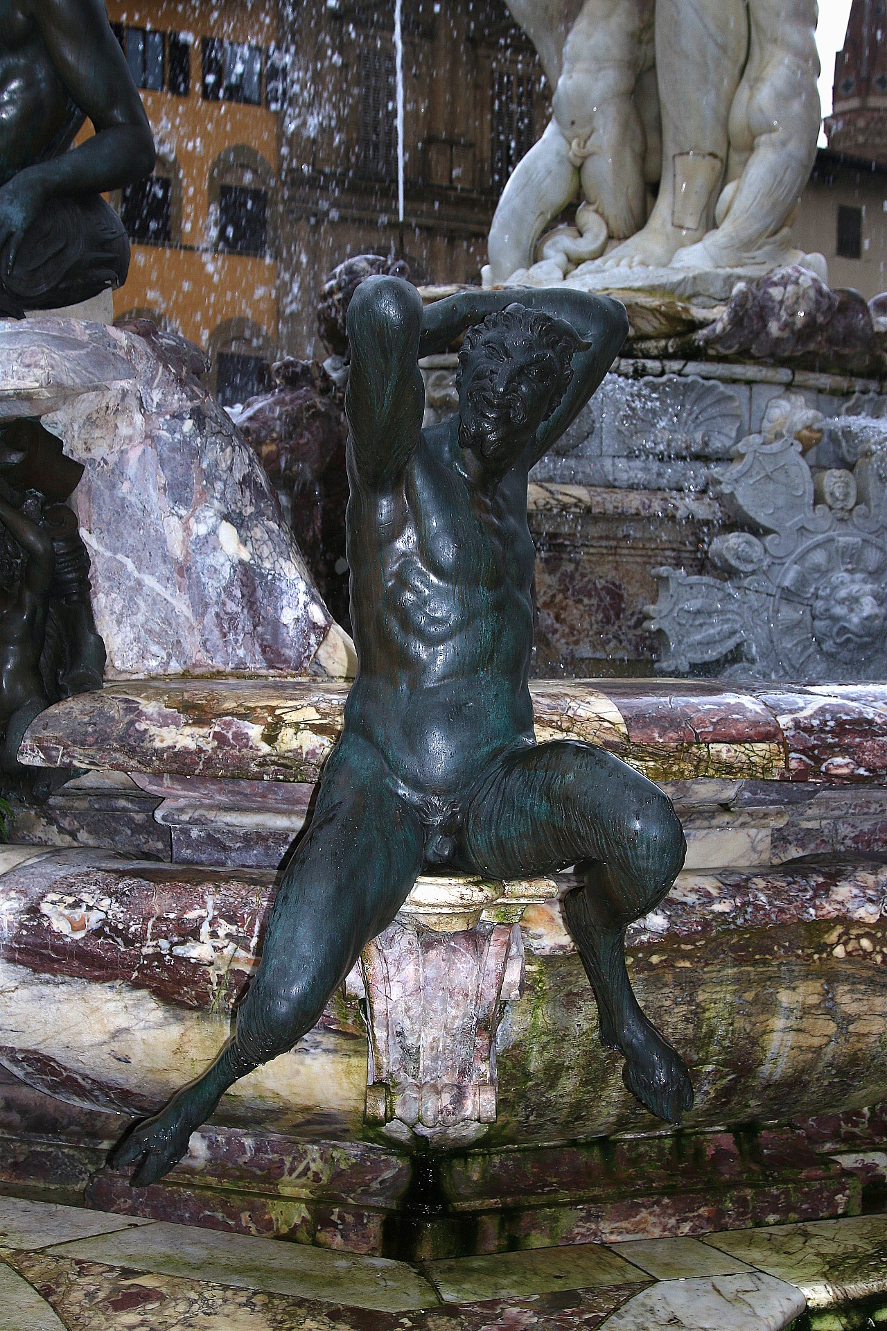 Elemento bronzeo Fontana del Nettuno