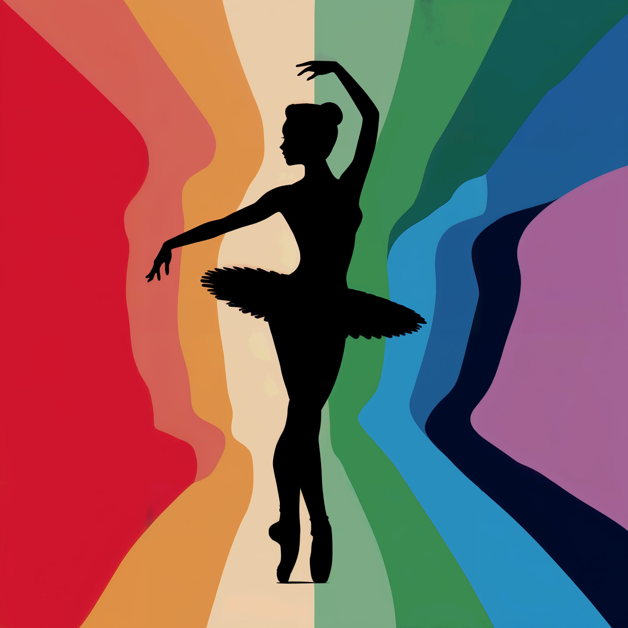 Dancing in the colors