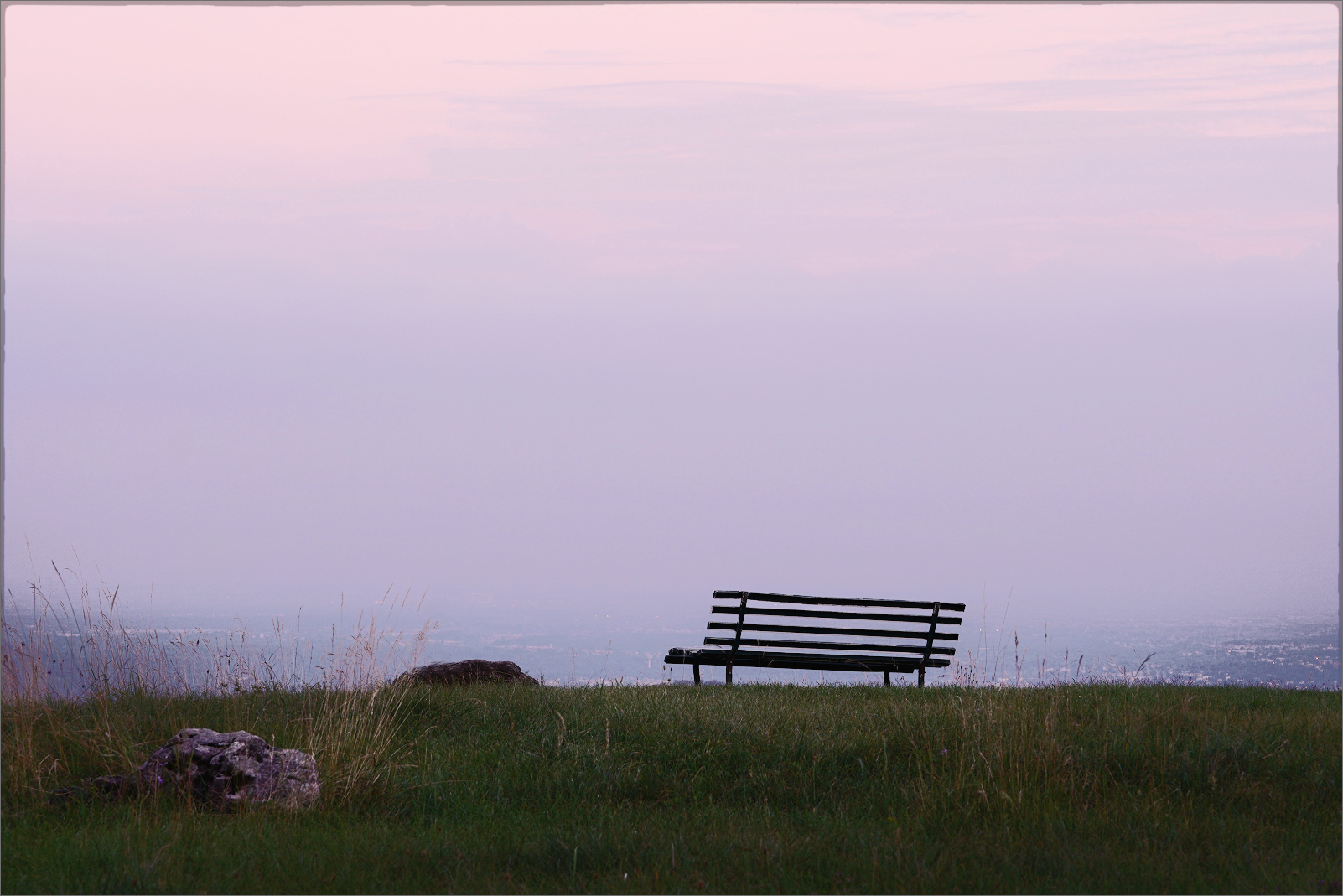 Panchina sul Belvedere dei Monti di Duello