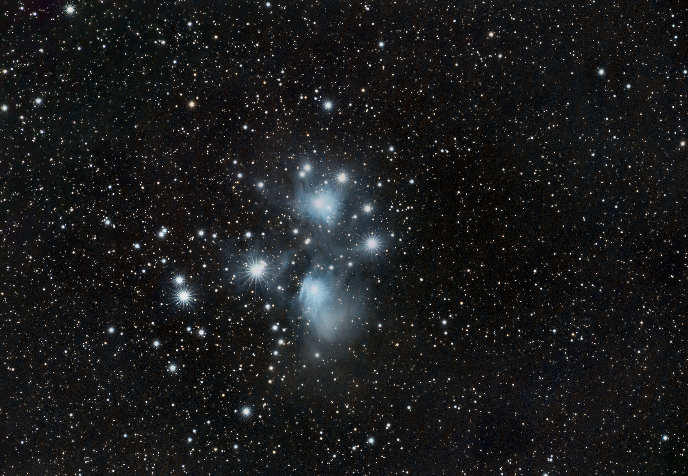 M45 Pleiadi, le Sette Sorelle (2)