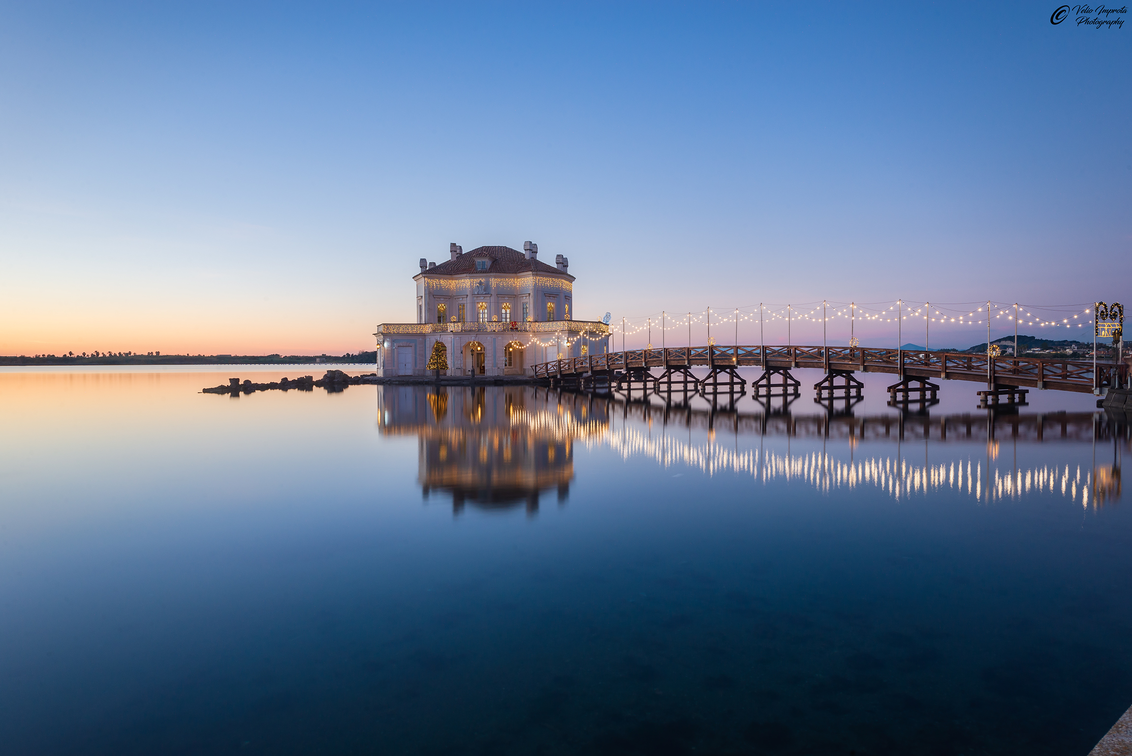 Ora blu alla Casina di Natale