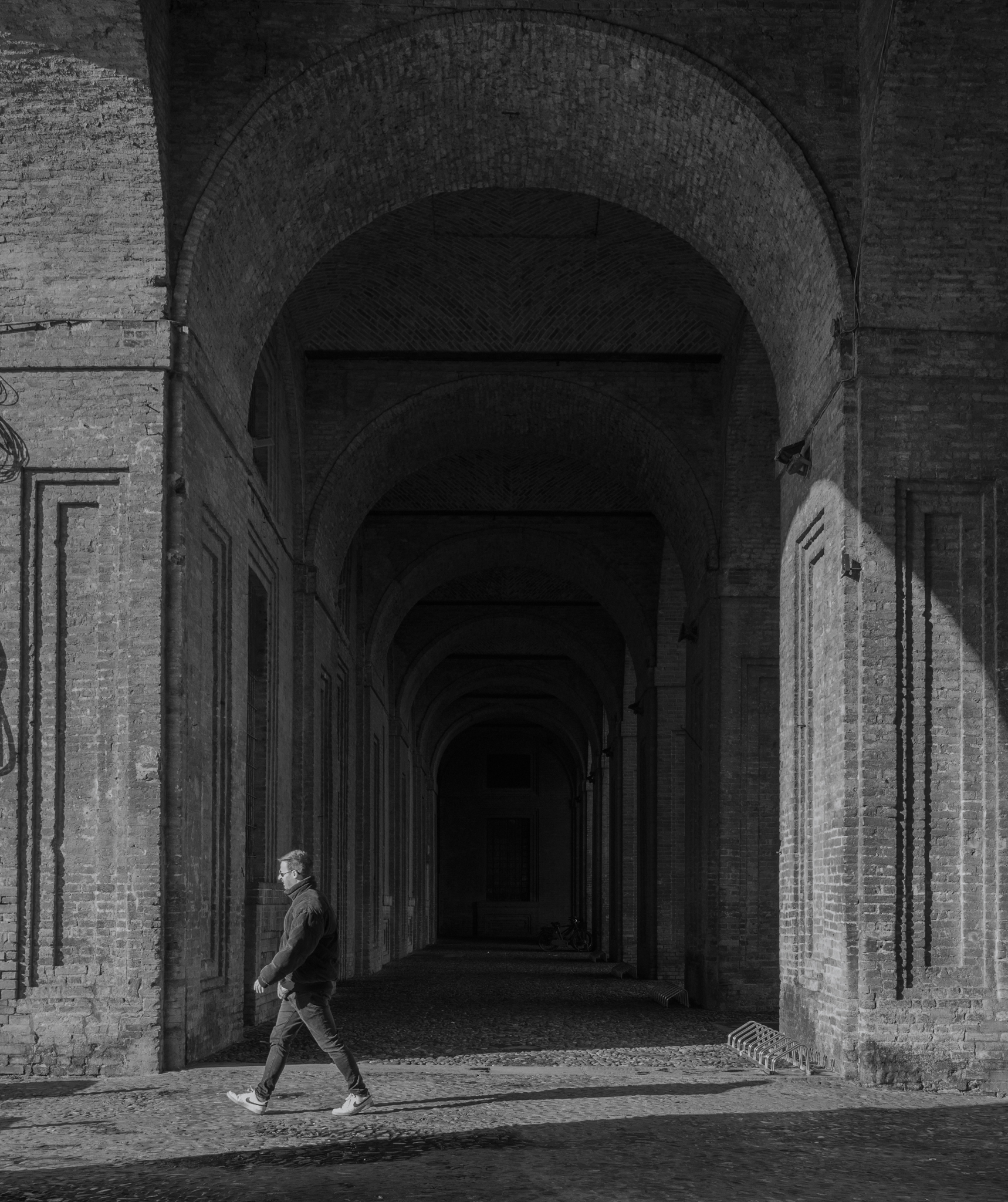 Camminata sovraesposta