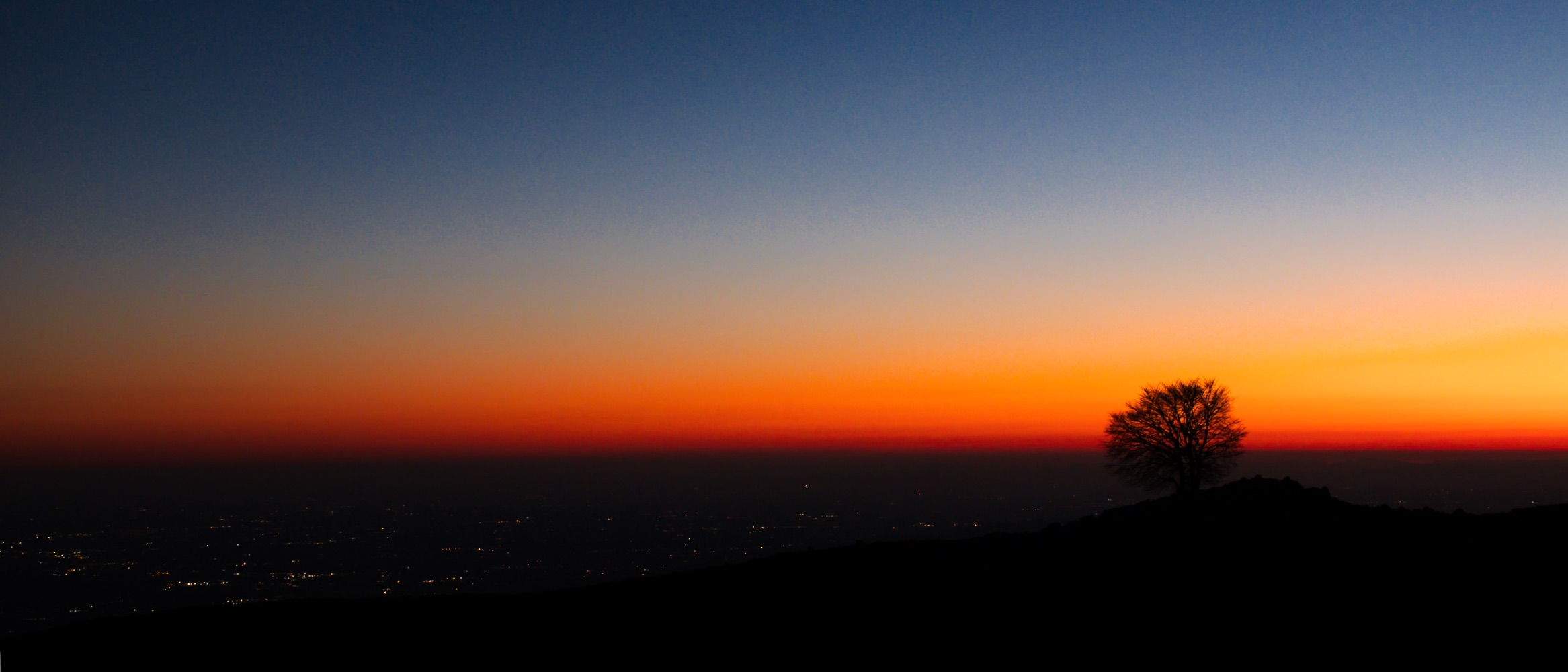 Tramonto dal Monte Pizzoc