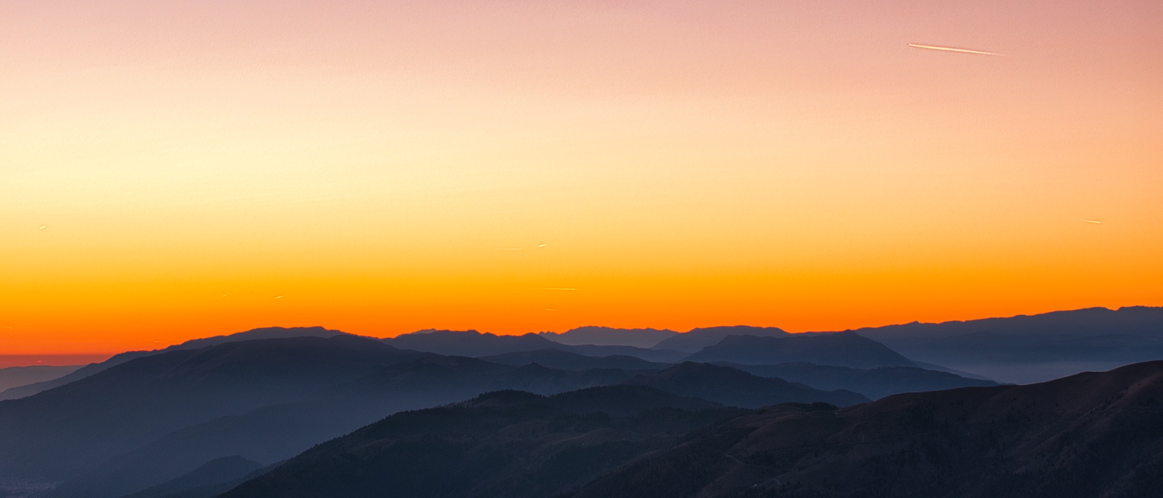 Tramonto dal Monte Pizzoc