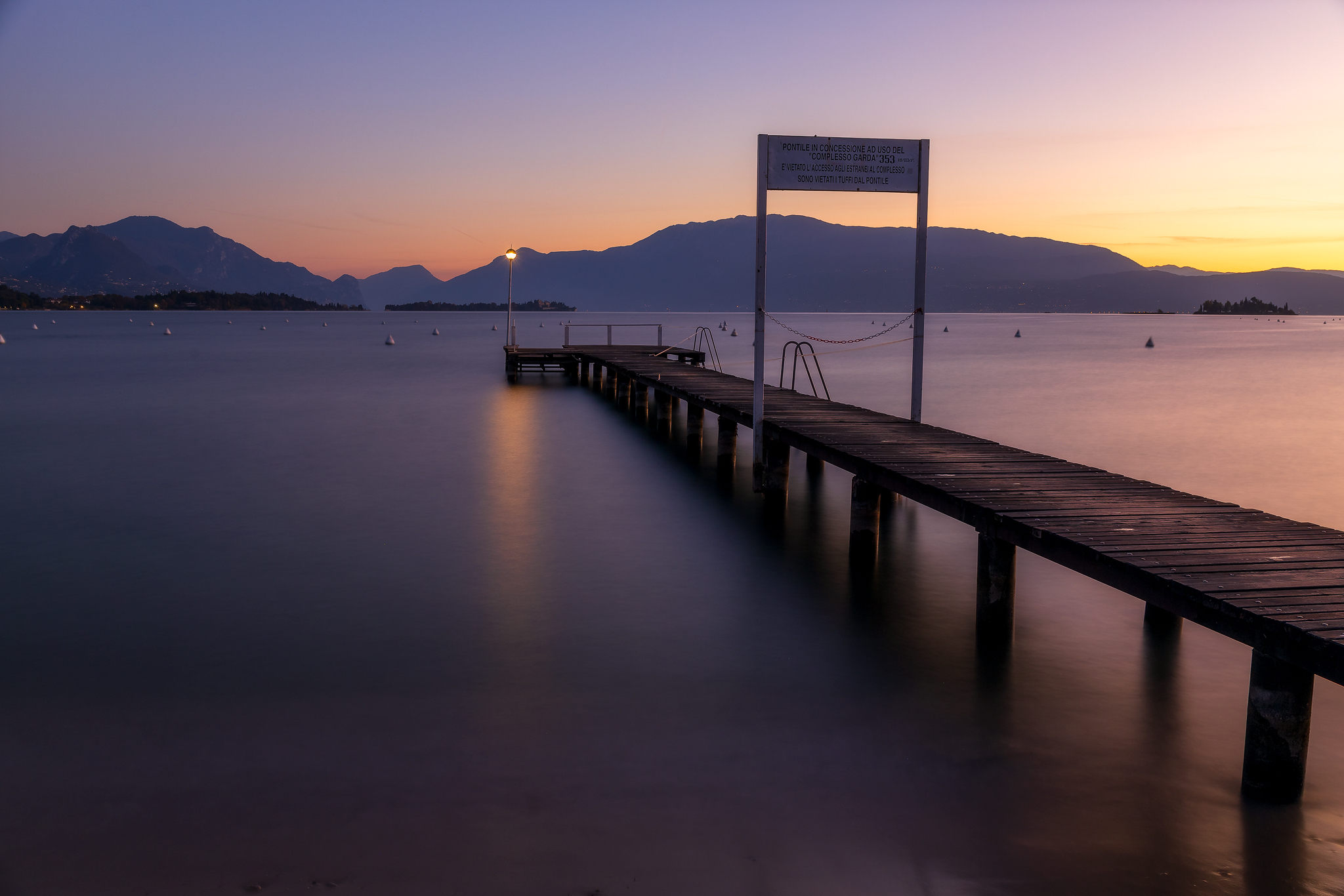 Manerba del Garda pier