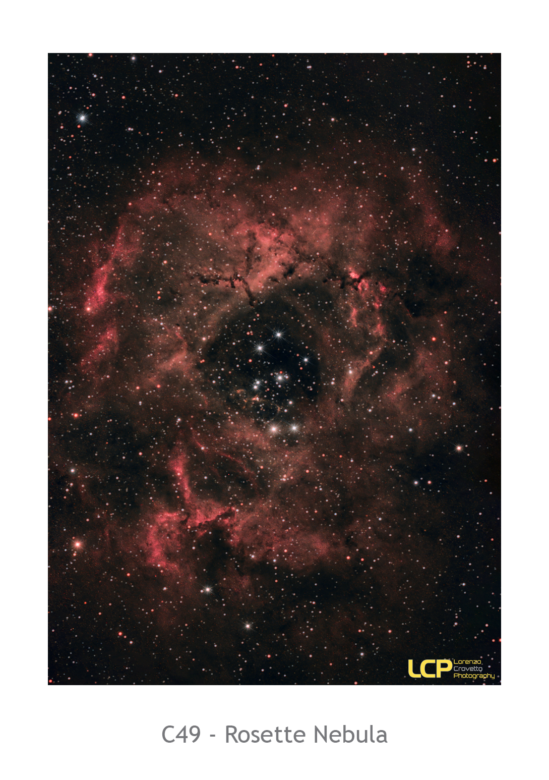 ZWO Seestar S50 on C49 Rosette Nebula
