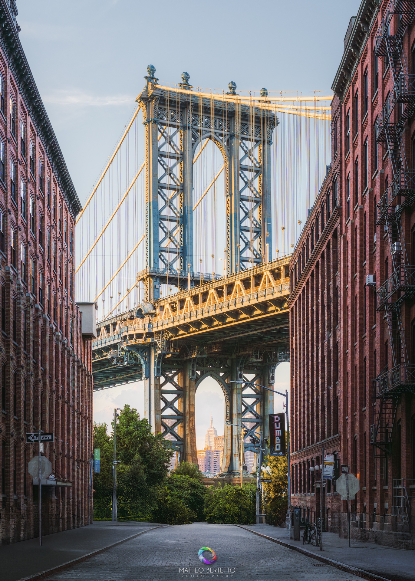 Dumbo Street - Manhattan Bridge