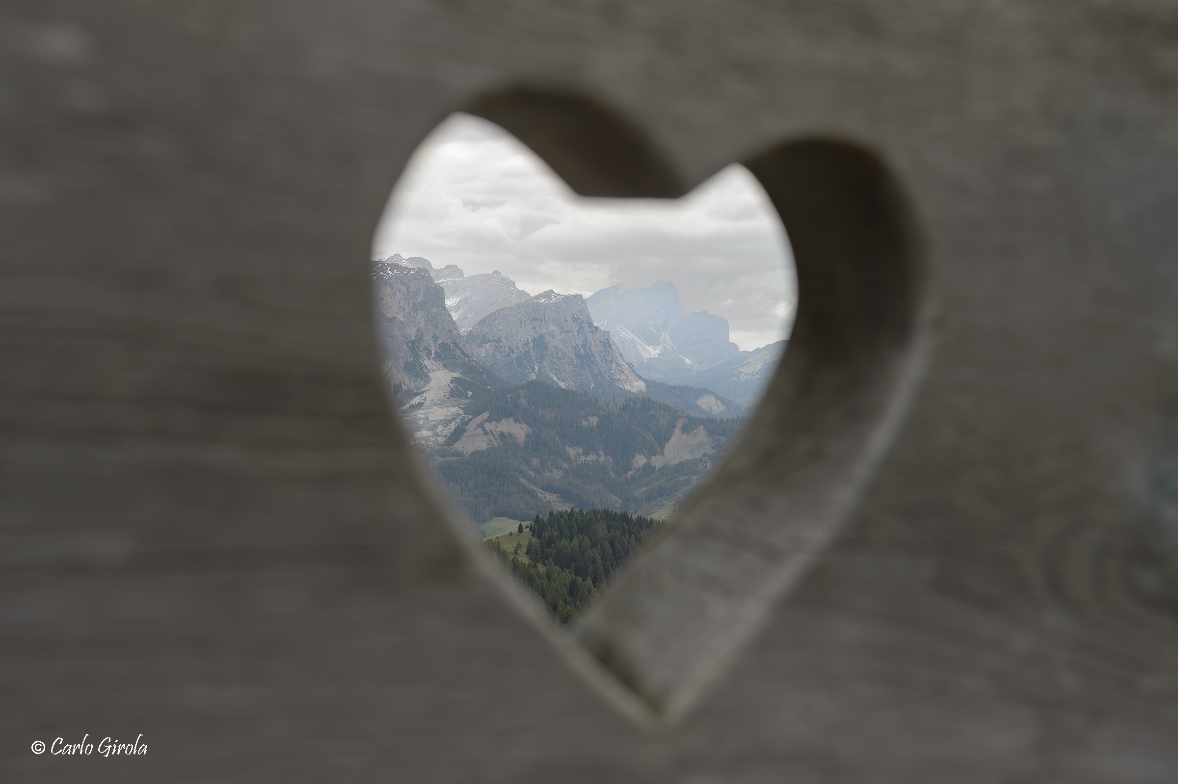 The mountains in the heart