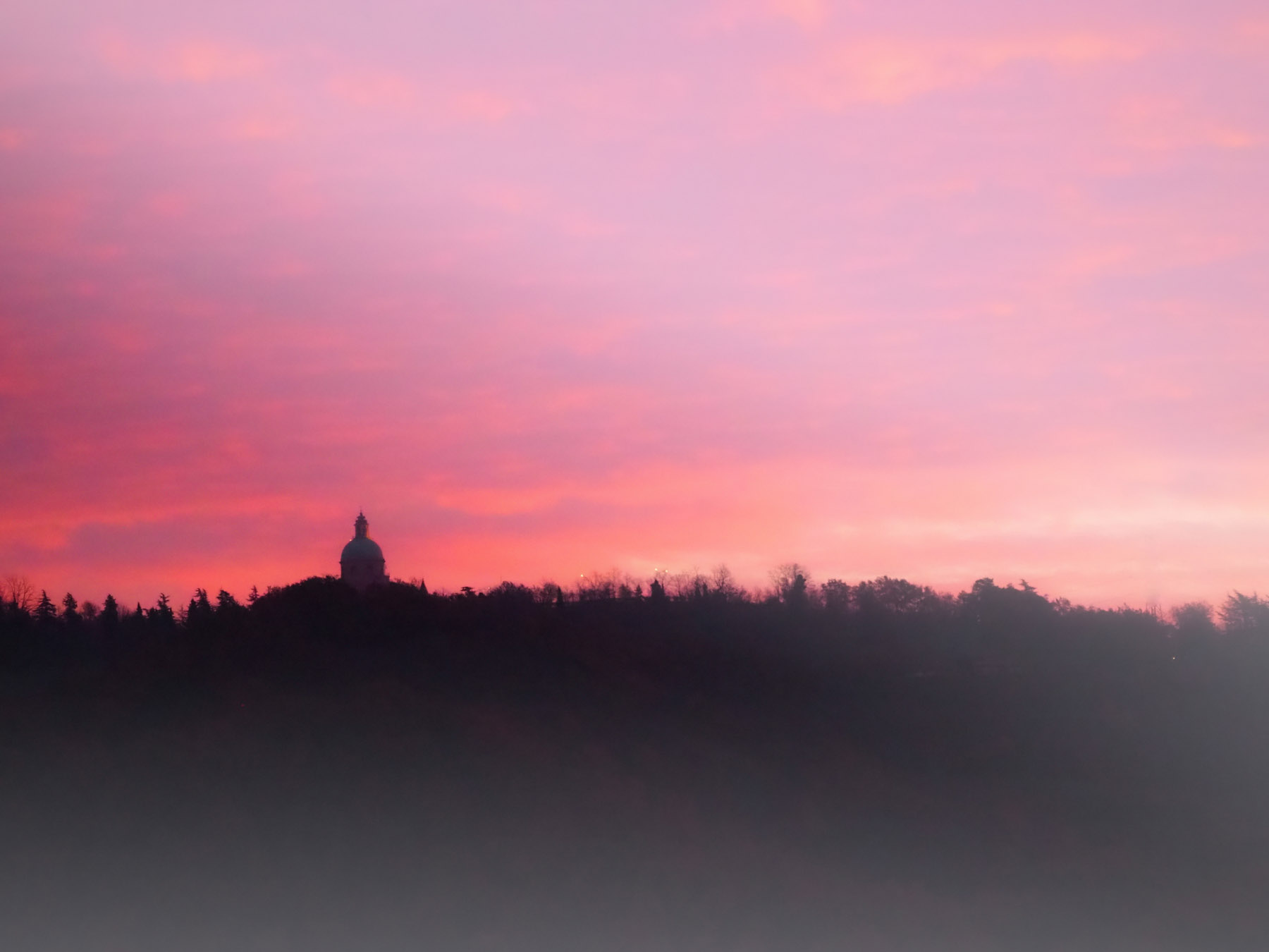 I'm going to run to San Luca