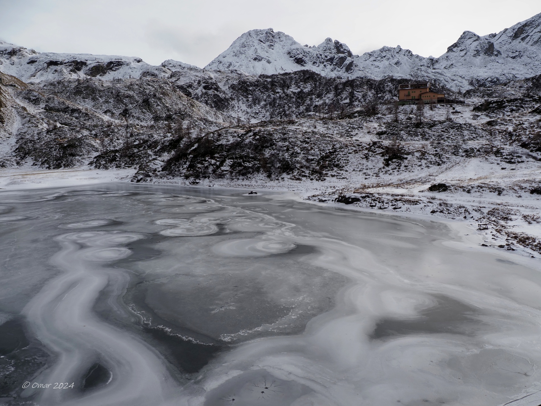 The basin of the ref. Bald