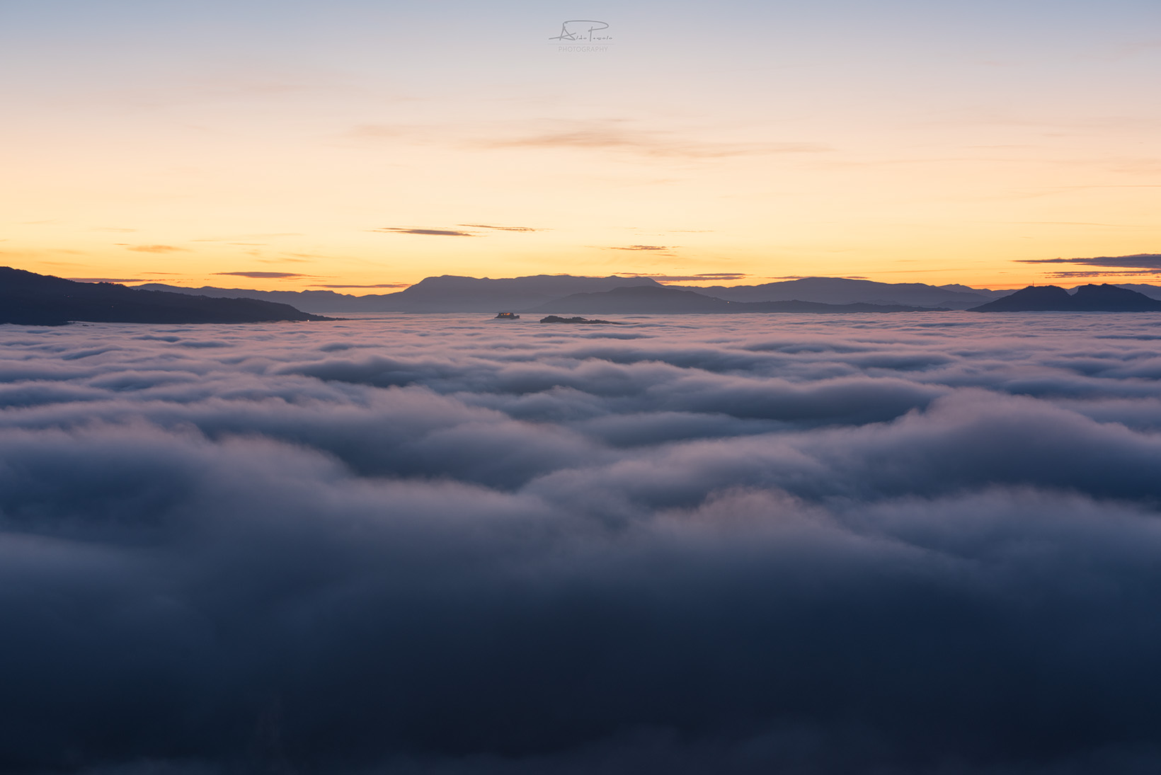 Once again above the clouds