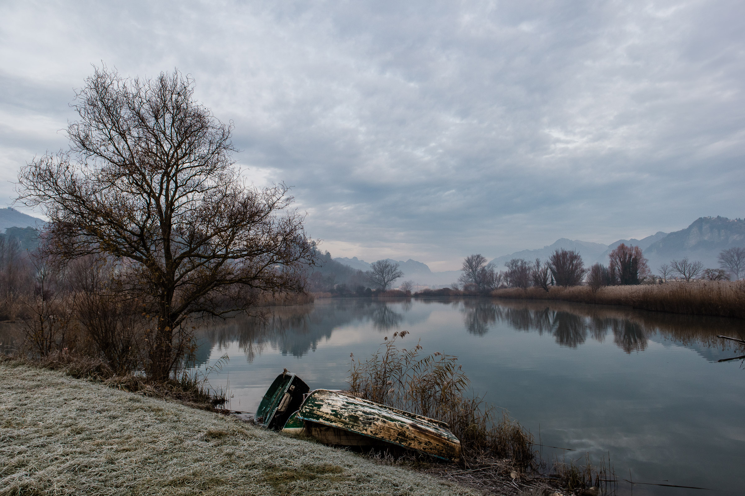 Lo stagno di Brivio autunnale…