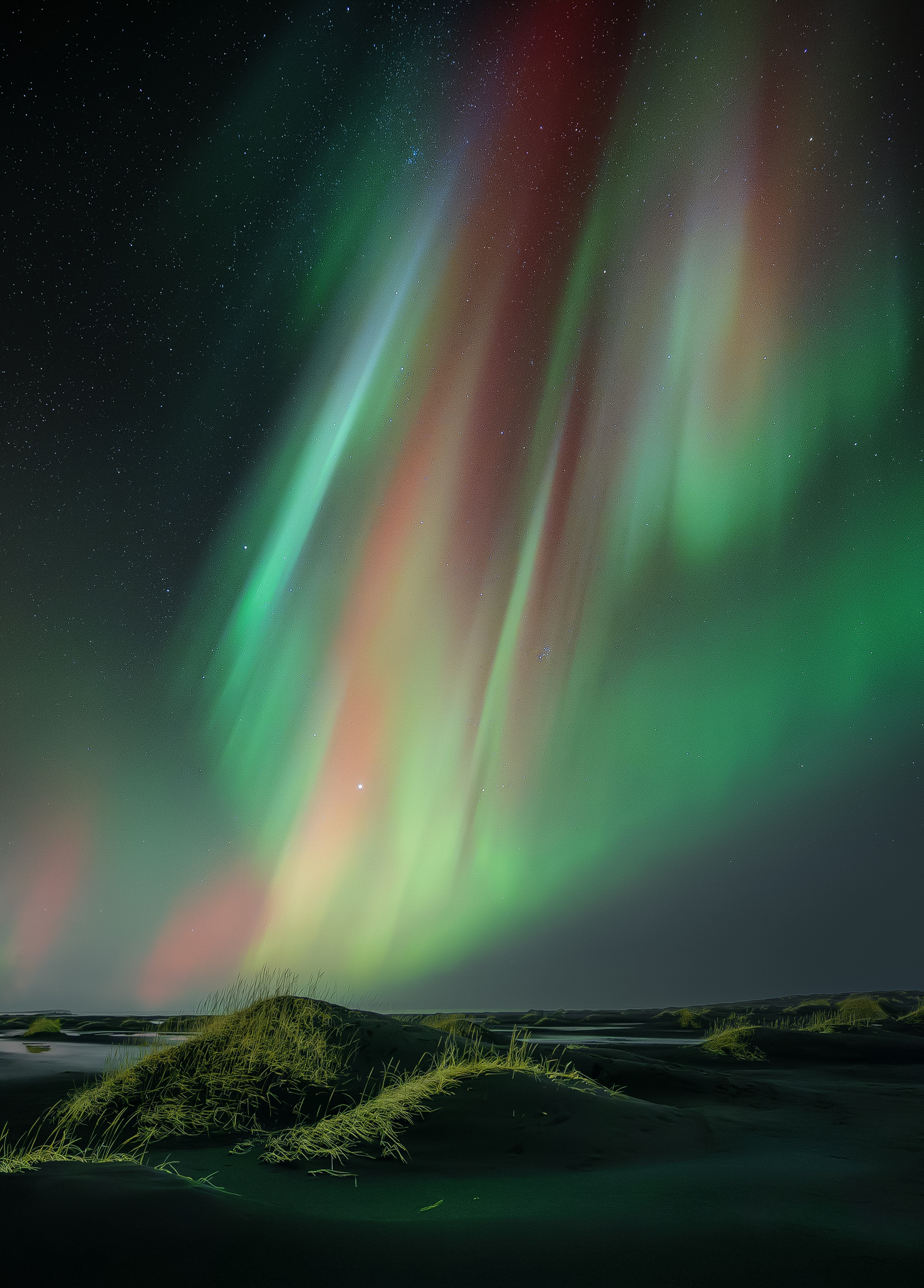Between the dunes and the stars