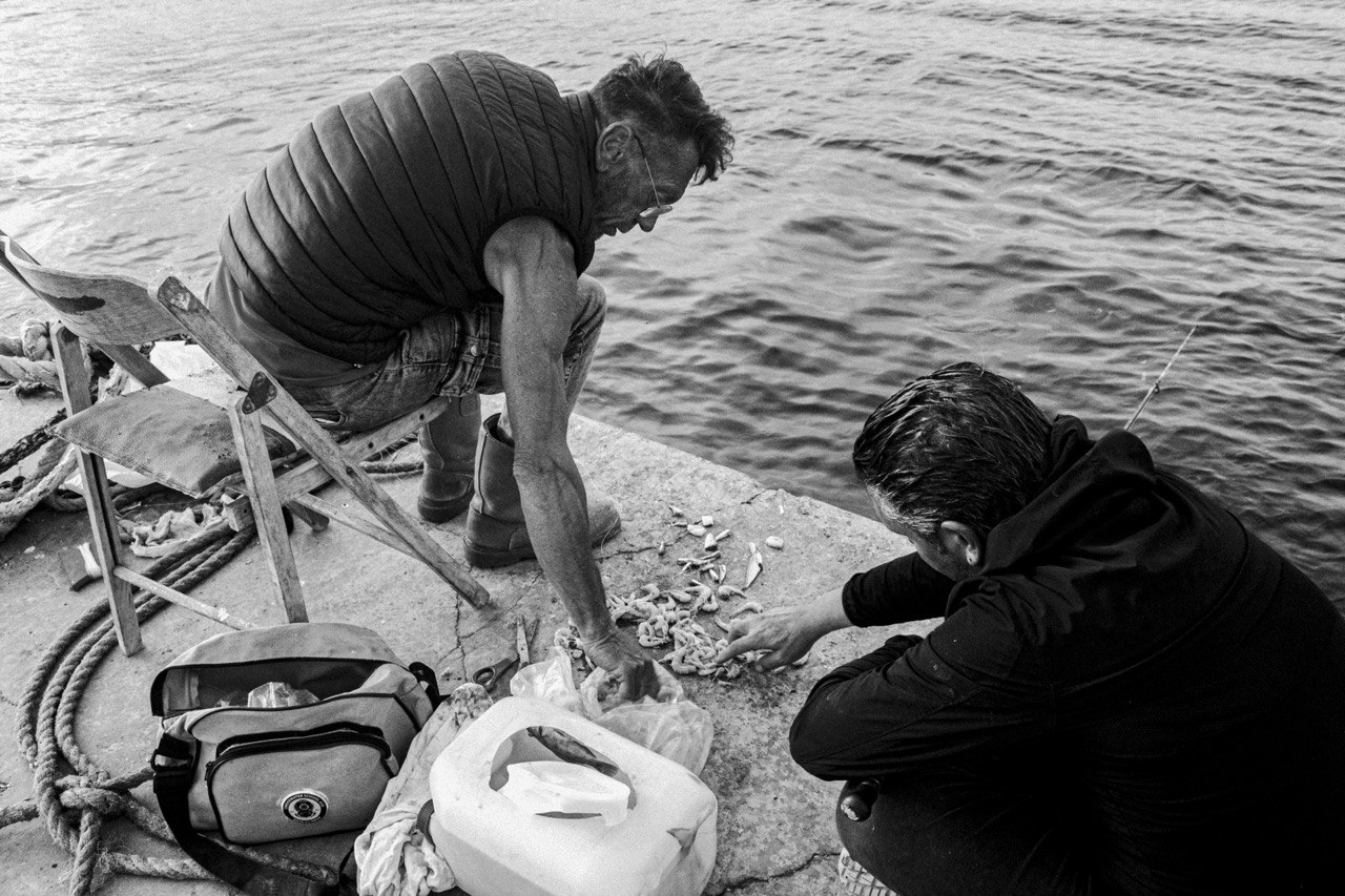 Zio Max e Andrea,Taranto Vecchia