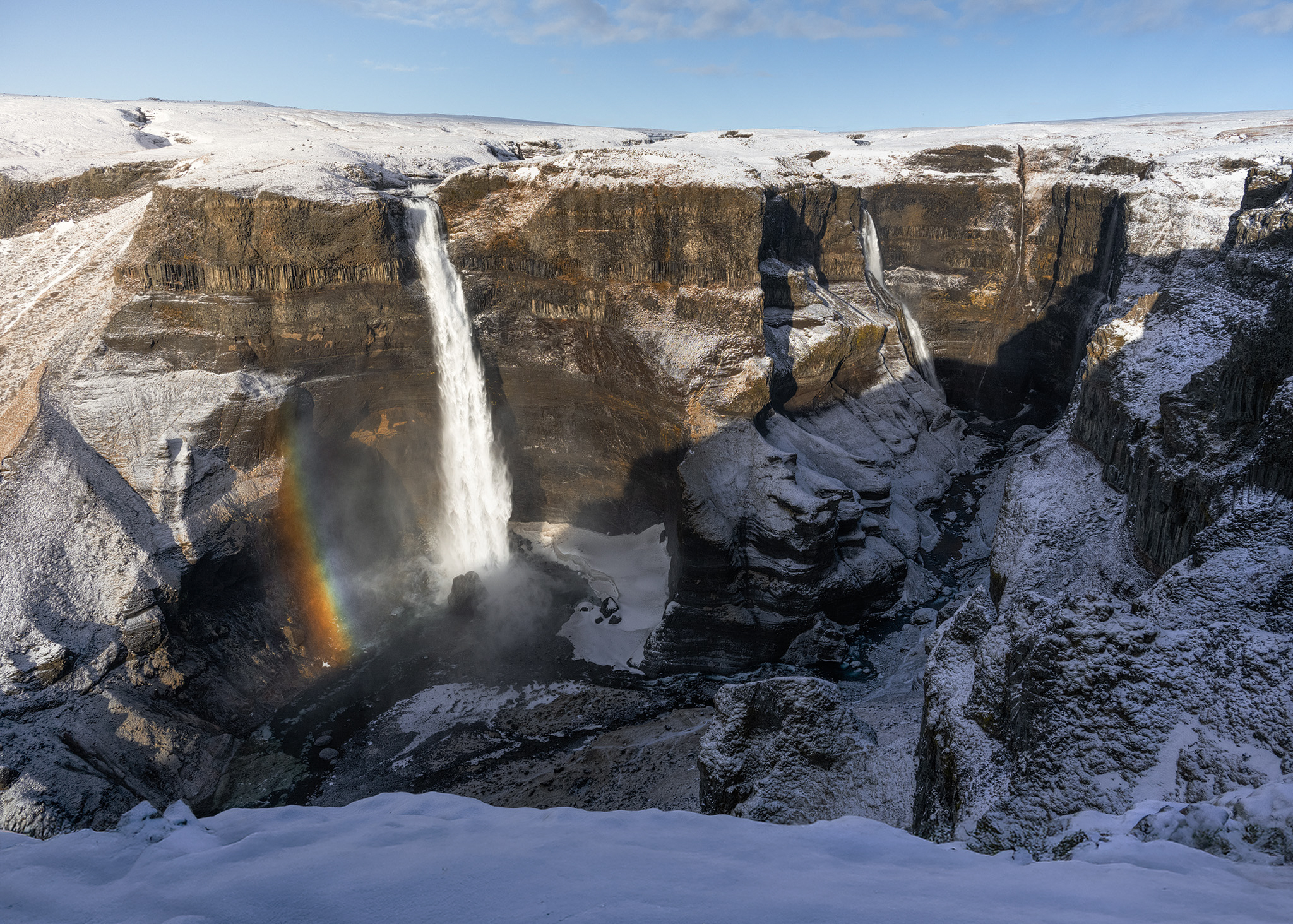 Háifoss and Granny