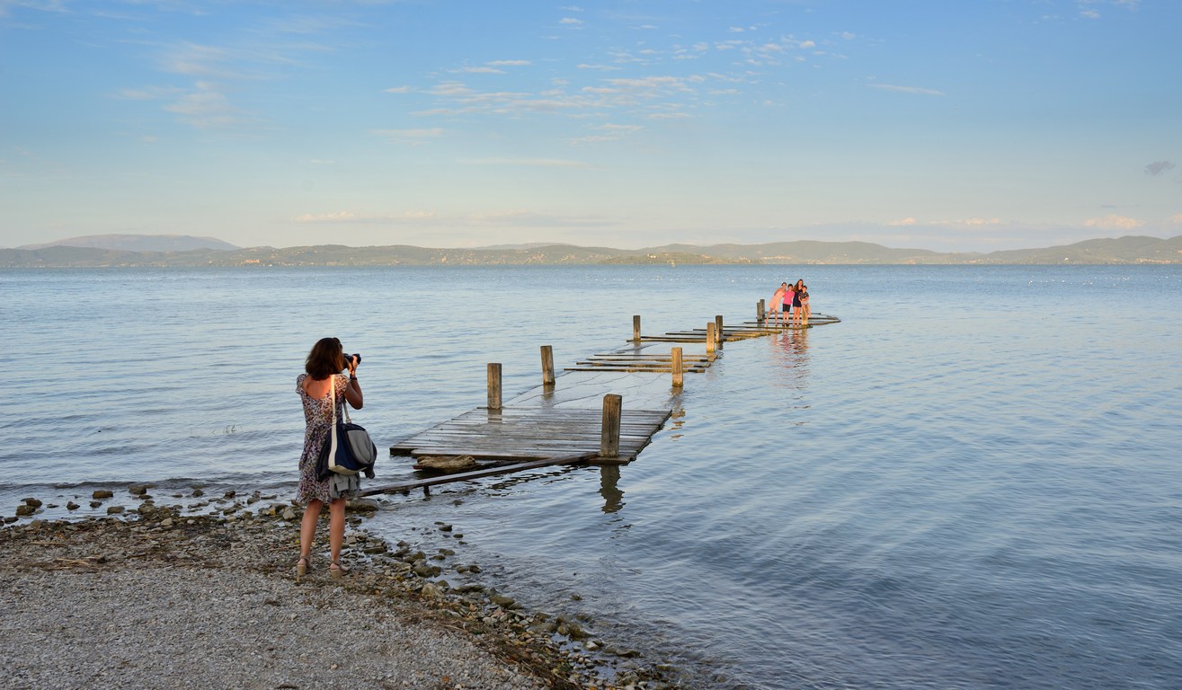 old pier, Lake Trasimeno