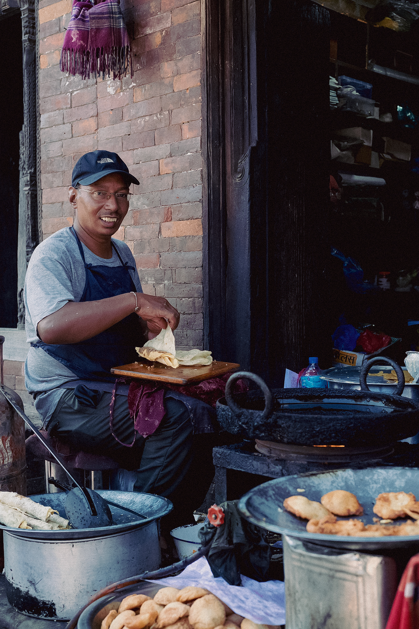 Smile, chef!