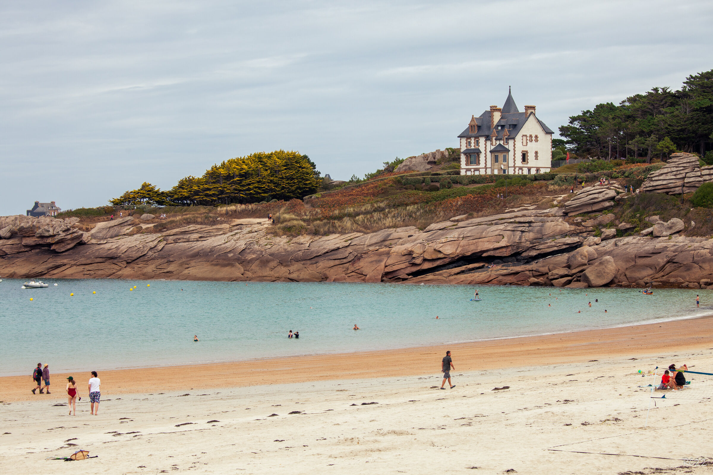 Bretagna spiaggia Tregastel