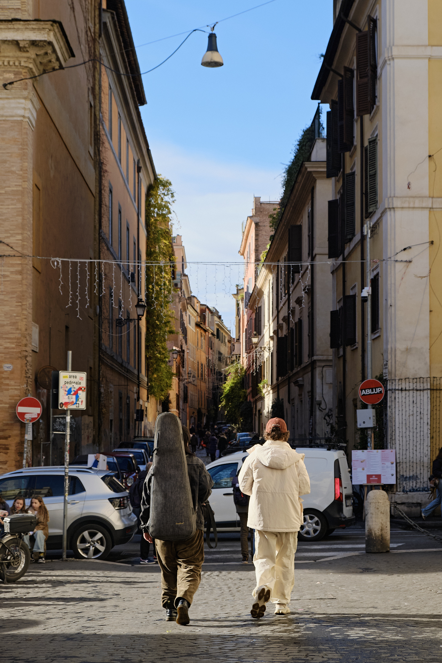 Artists in the square