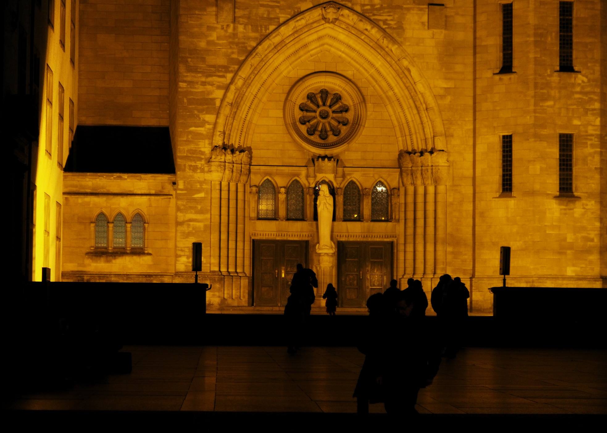 pellegrini a Notre Dame