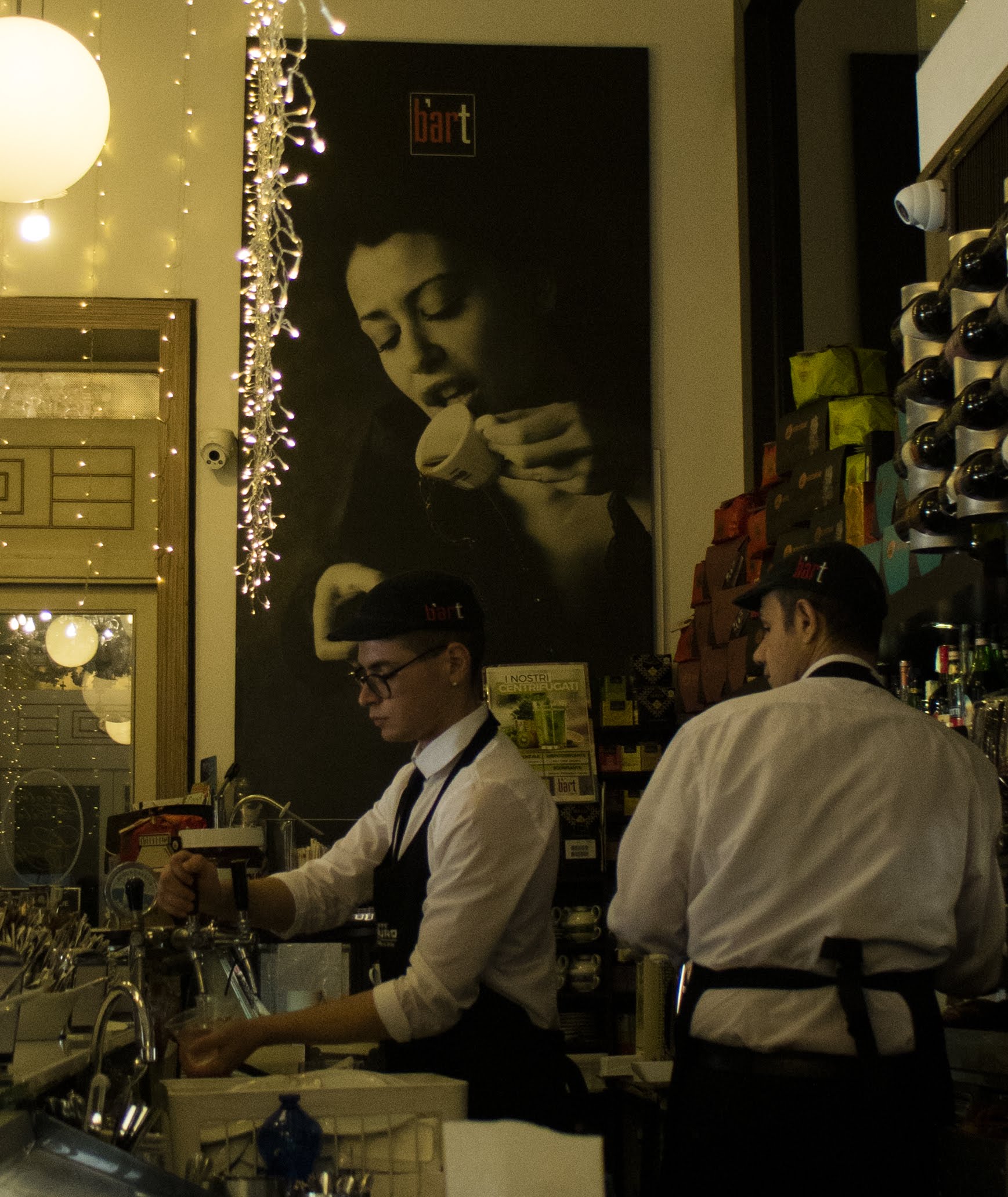 Barista, a coffee!