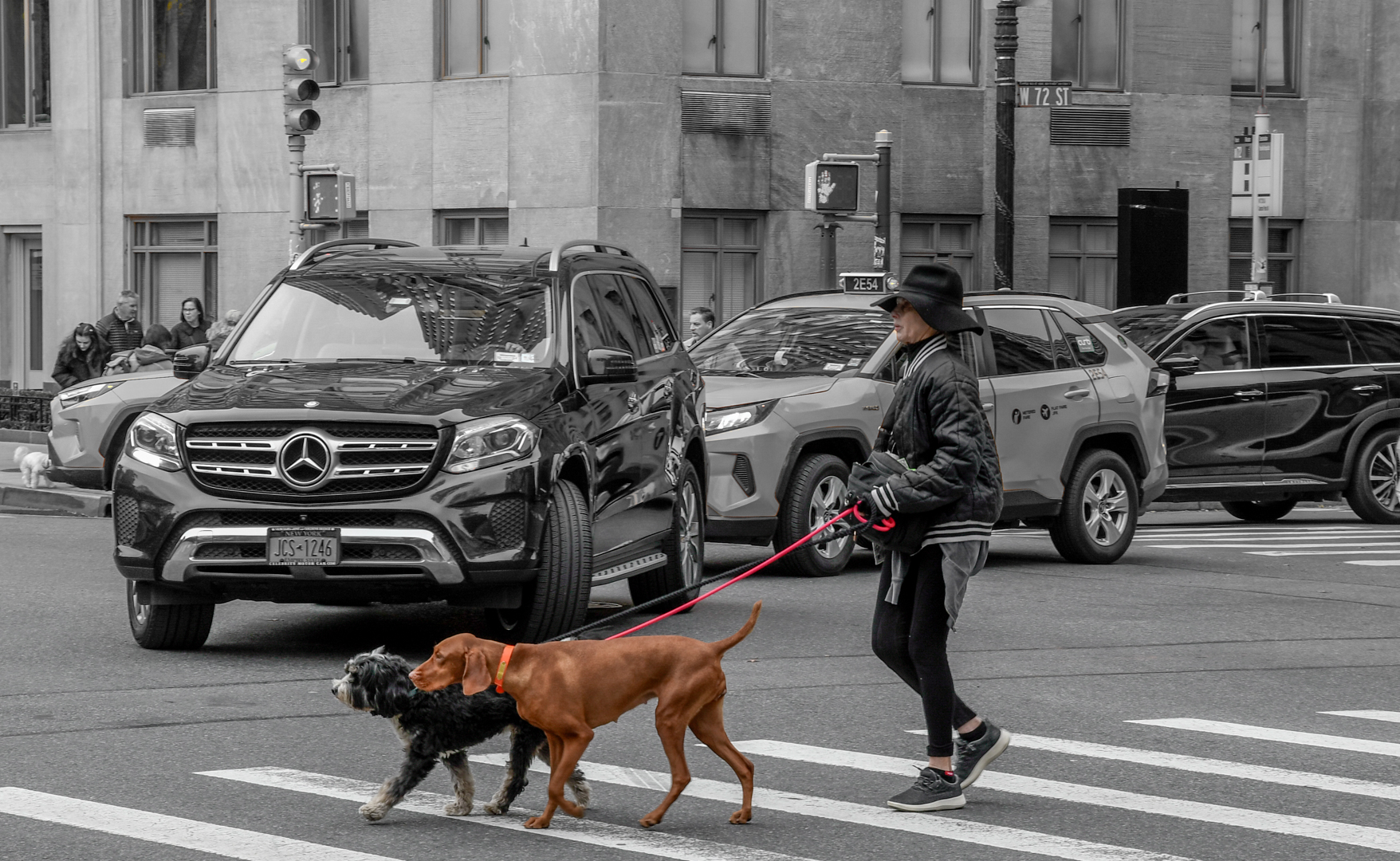 Walking in the Big Apple