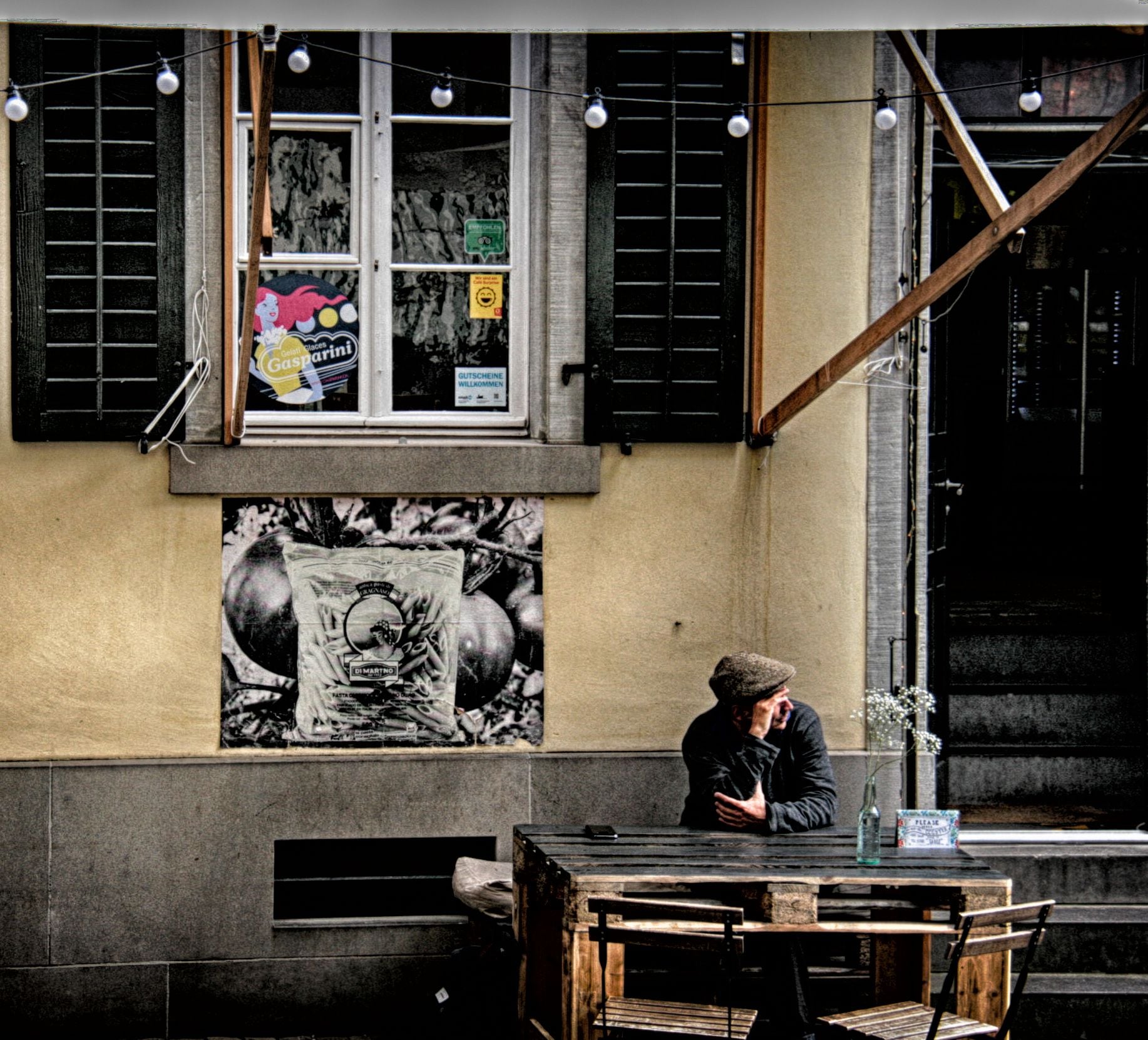 Waiting for a strong coffee