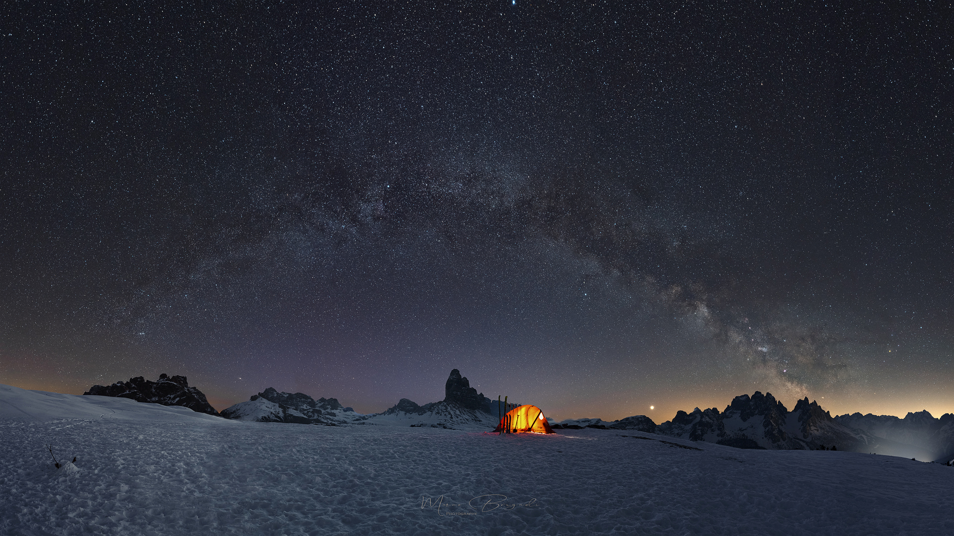 Night on Mount Piana