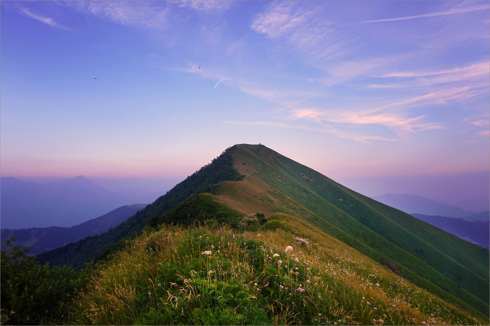 Monte San Primo (Triangolo Lariano)_Cresta NW
