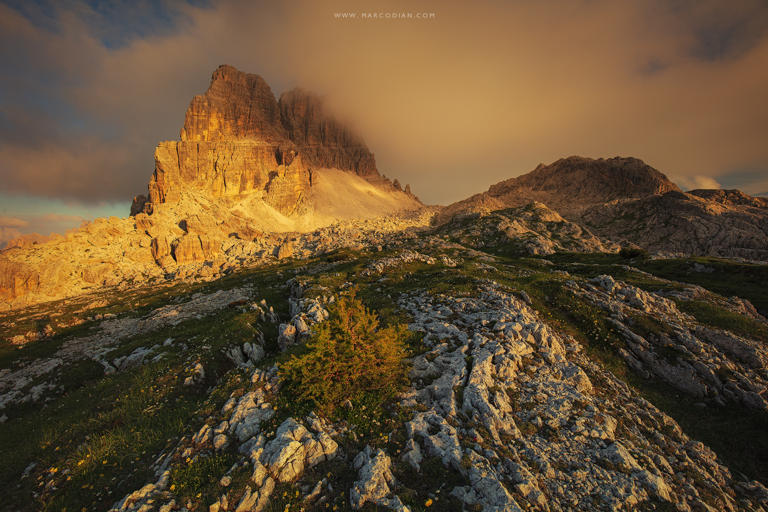 Una sera in Dolomiti