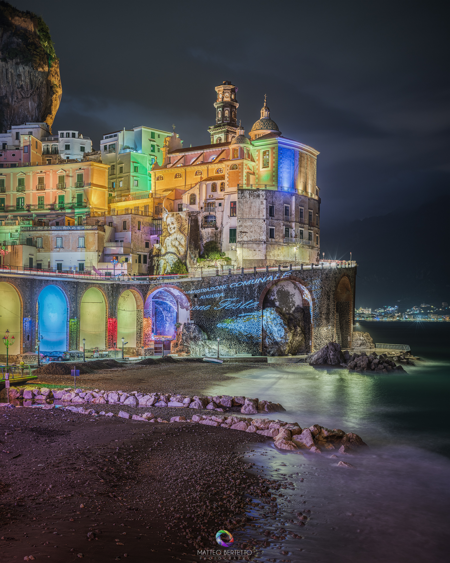 Atrani - Luminous Nativity Scene