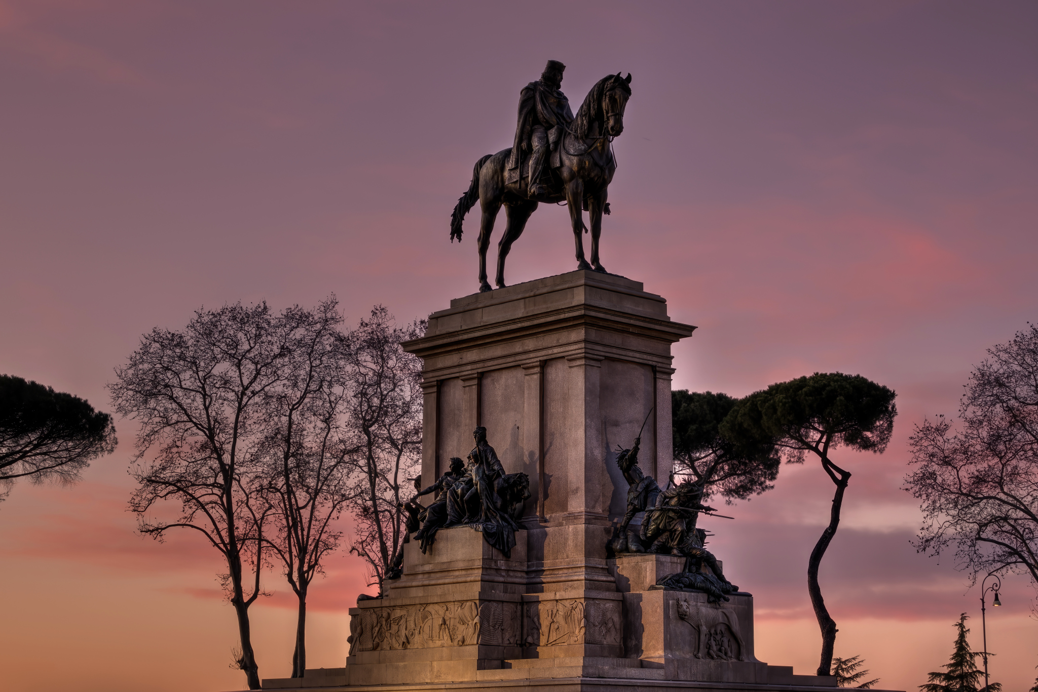 Rome to Giuseppe Garibaldi
