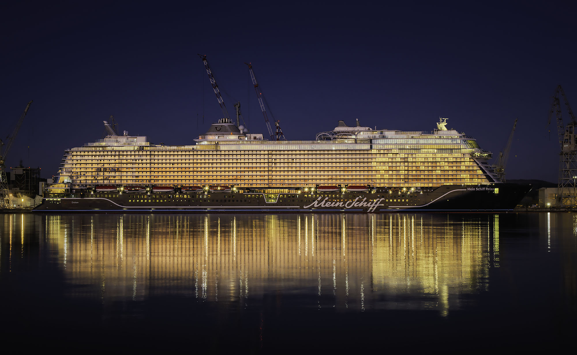 Tramonto cantieristico