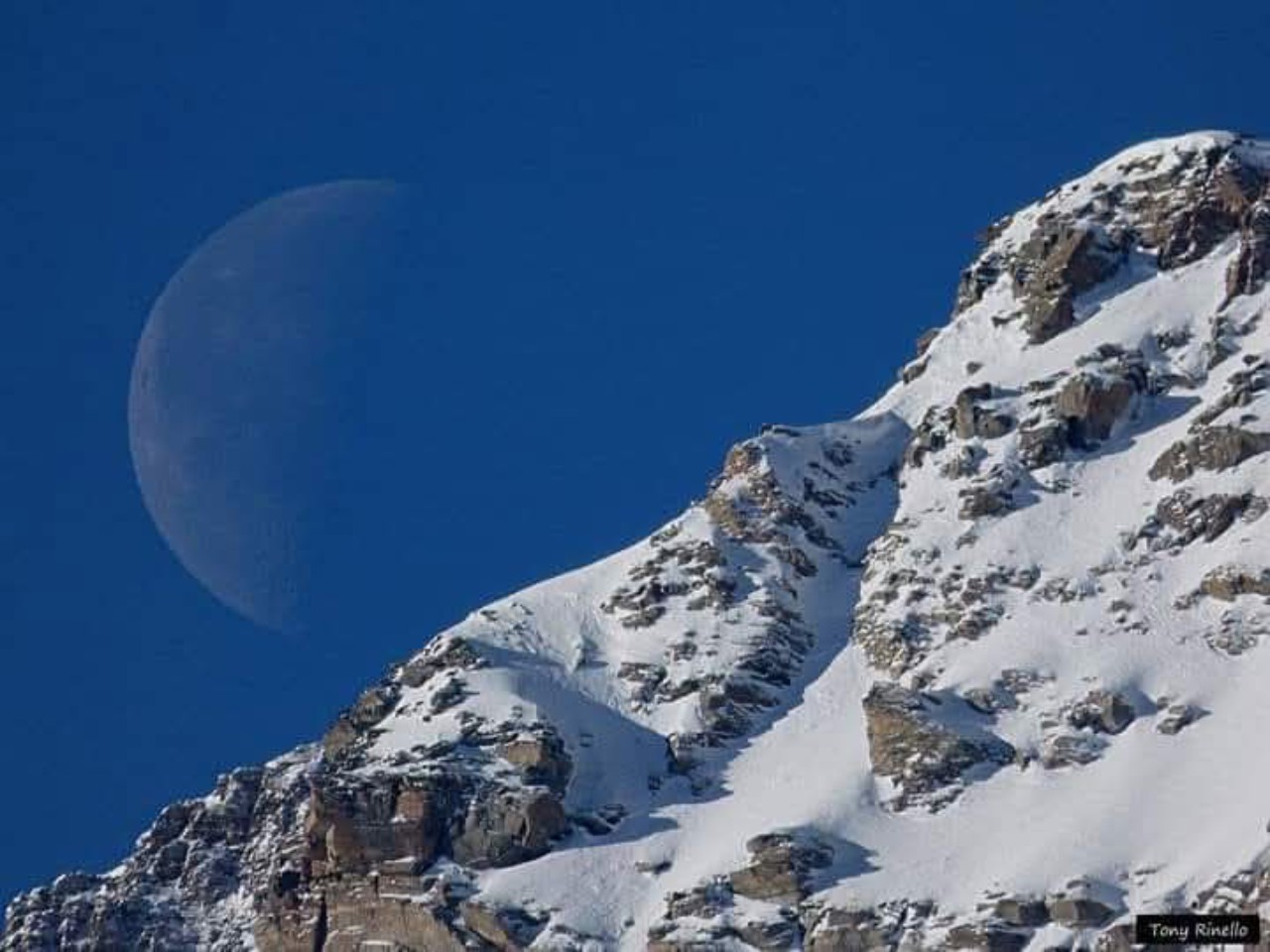 La Luna in montagna