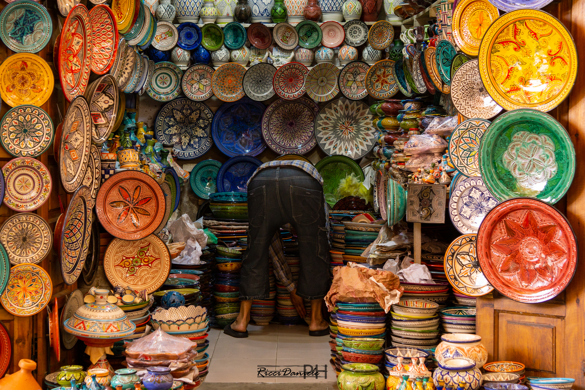 The colors of the souk