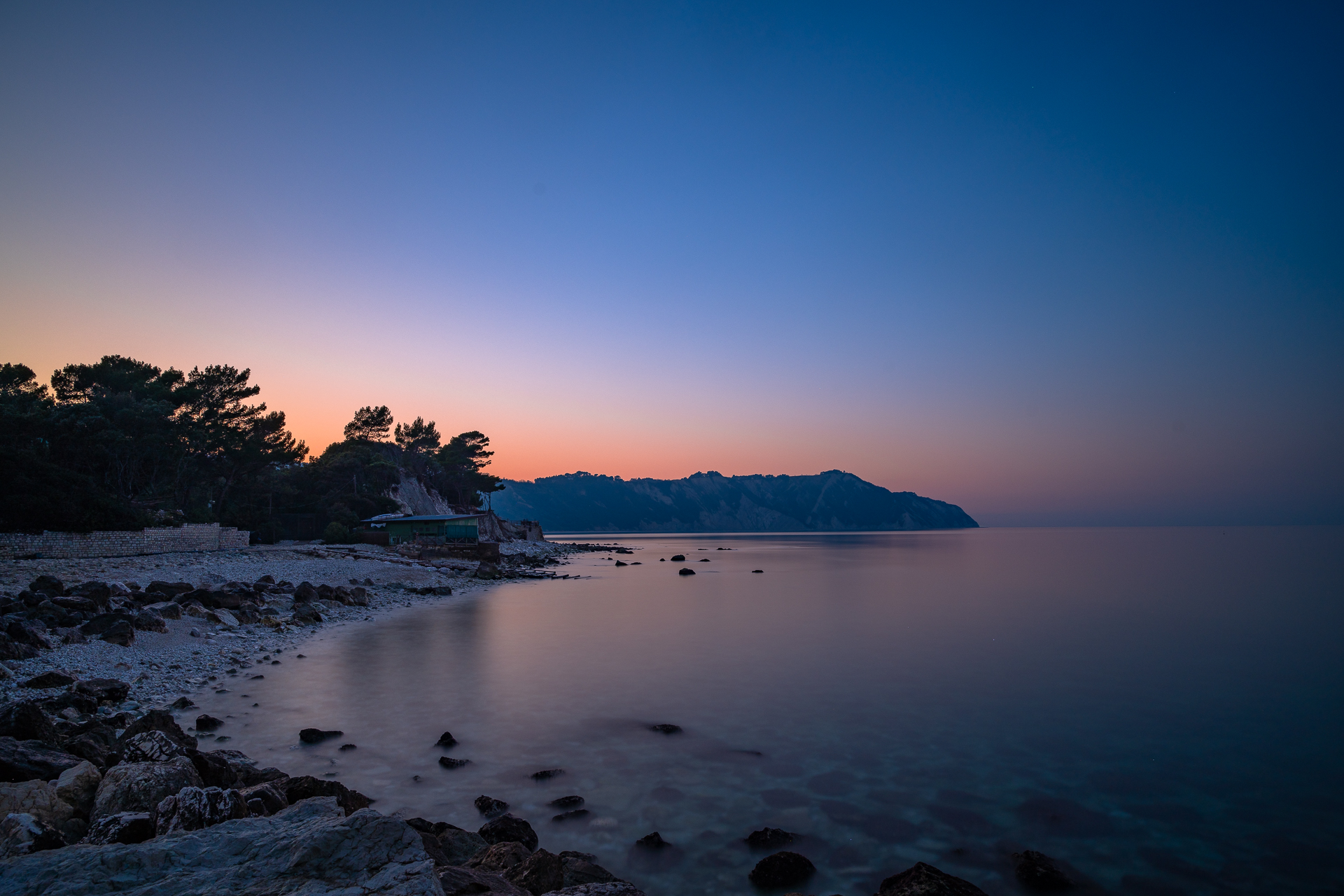 Sunset Portonovo 1 January 2025