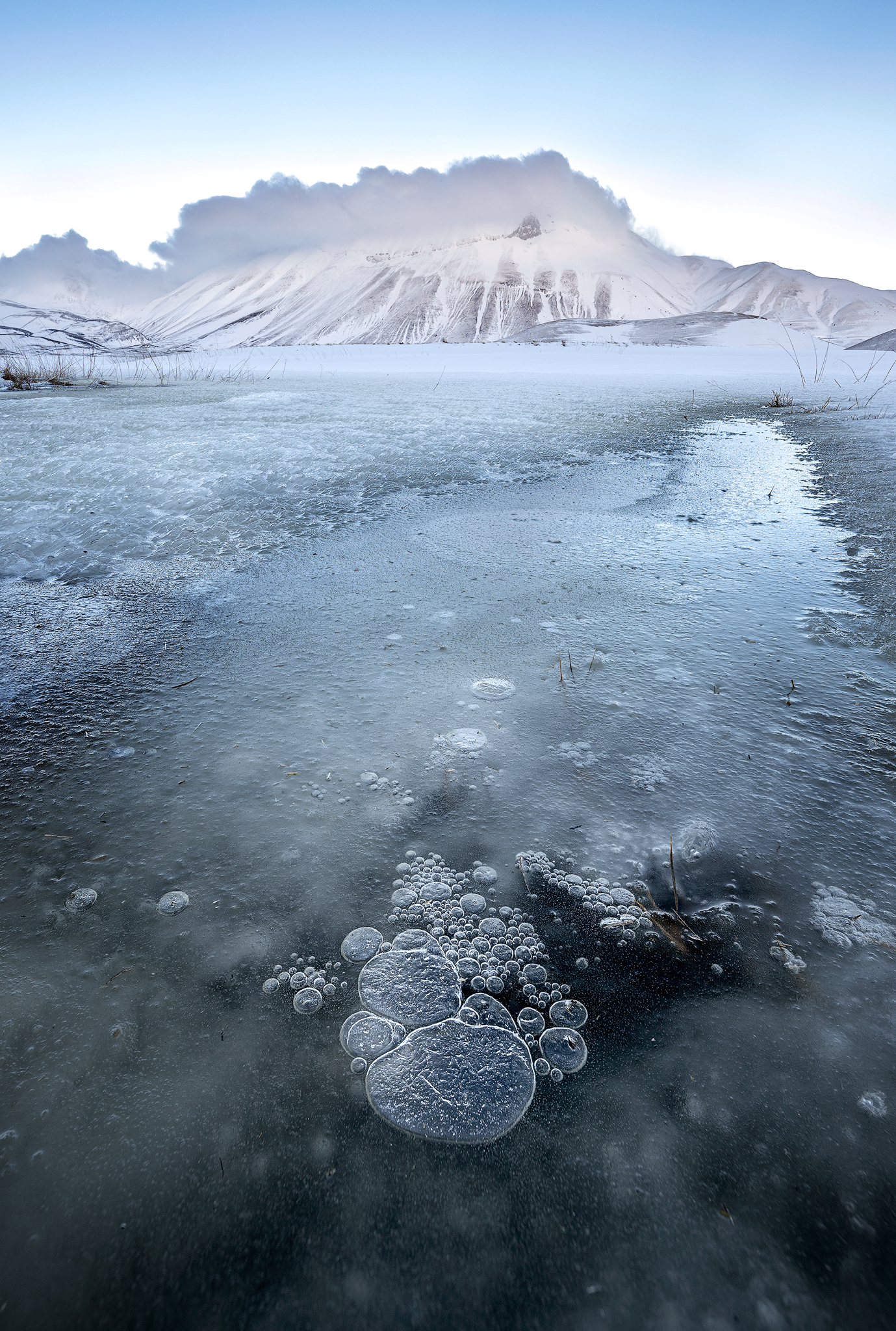 Ice bubbles