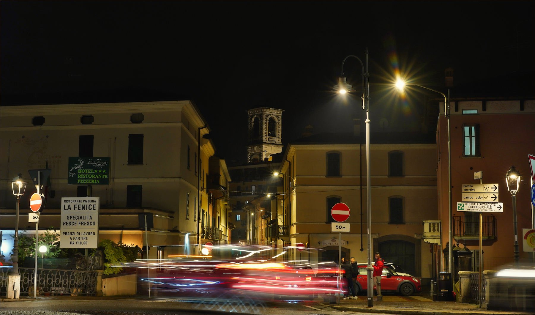 luci danzanti delle auto