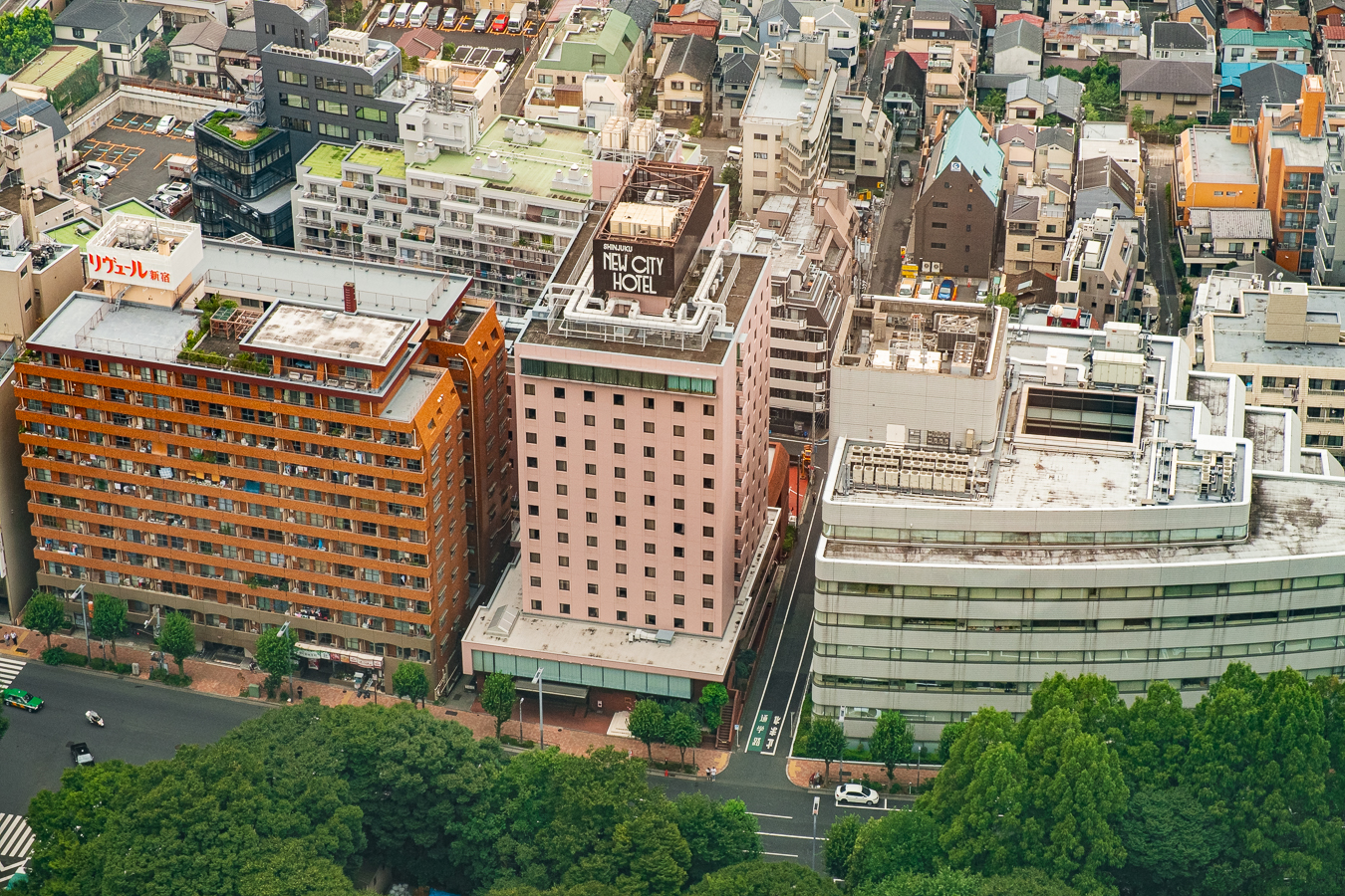 View from the government building