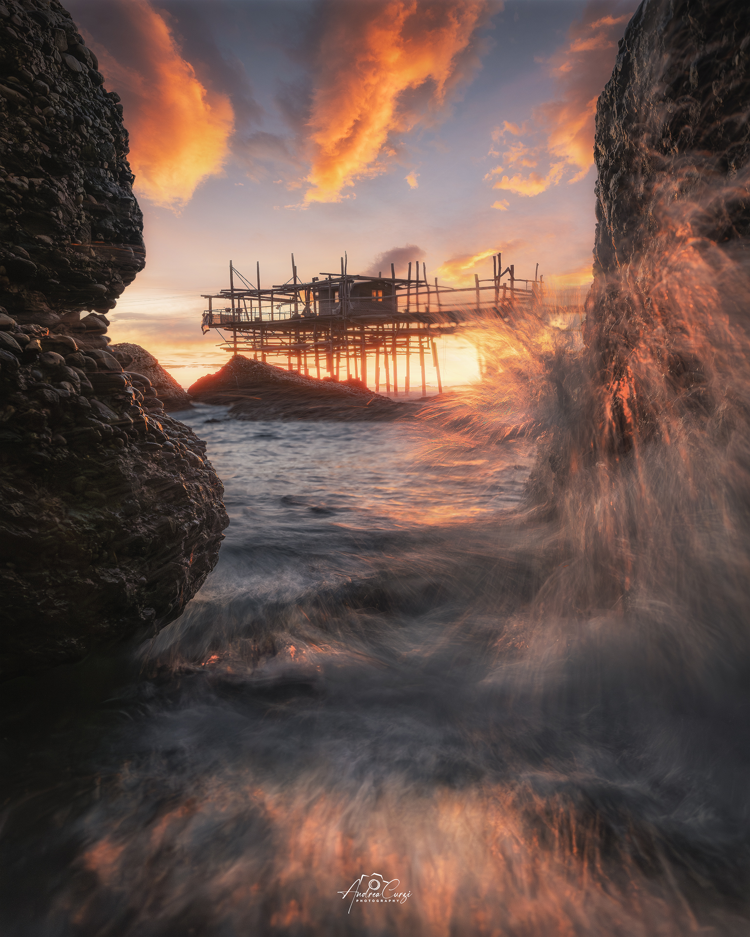 Sunrise on the Trabocchi Coast - Trabocco Spezza Catena