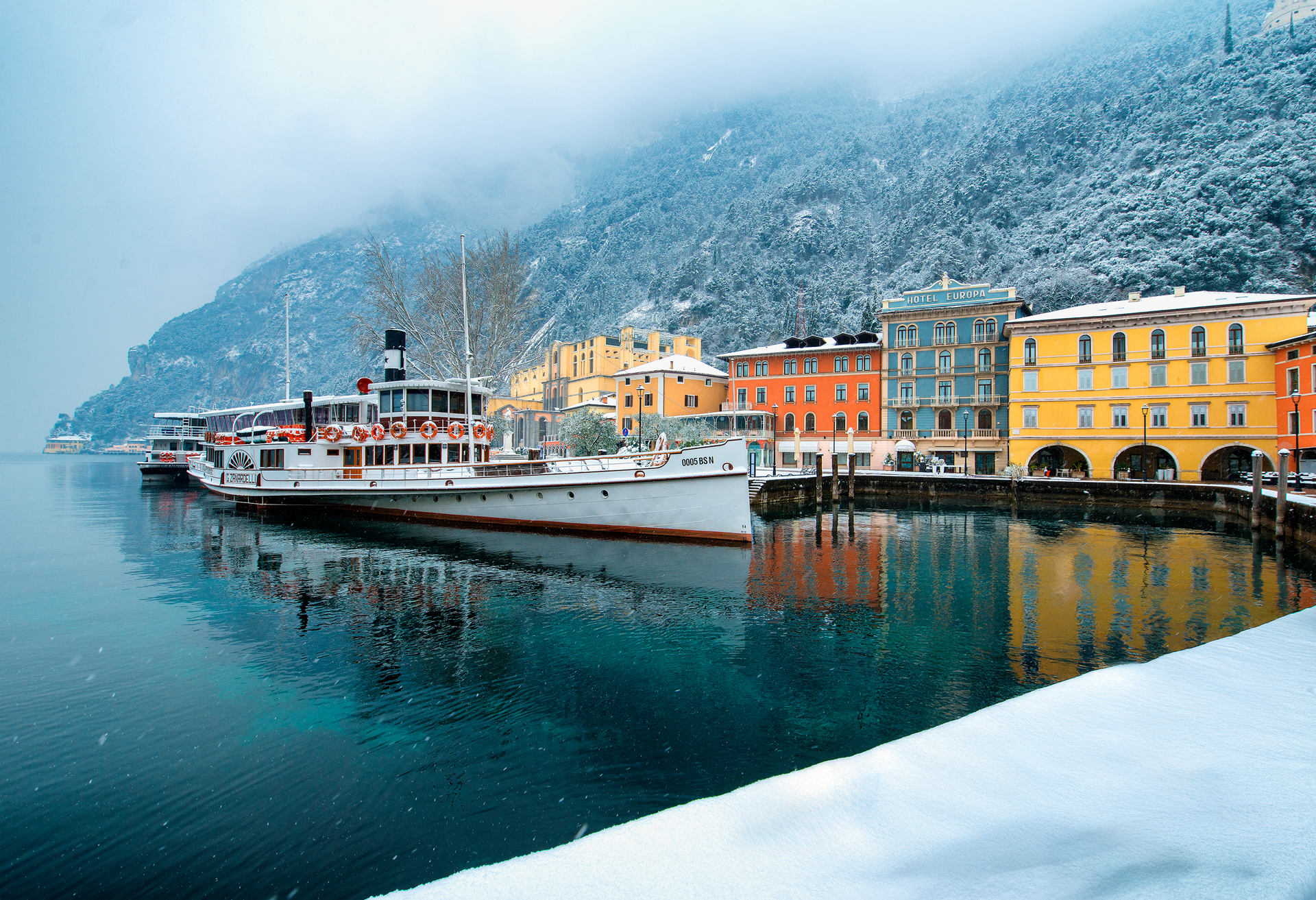 Winter in Riva del Garda