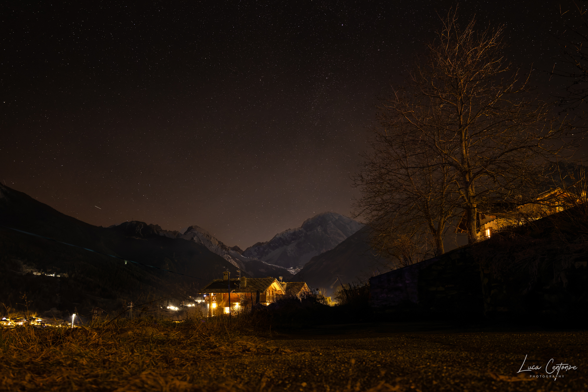 White at night seen from La Salle