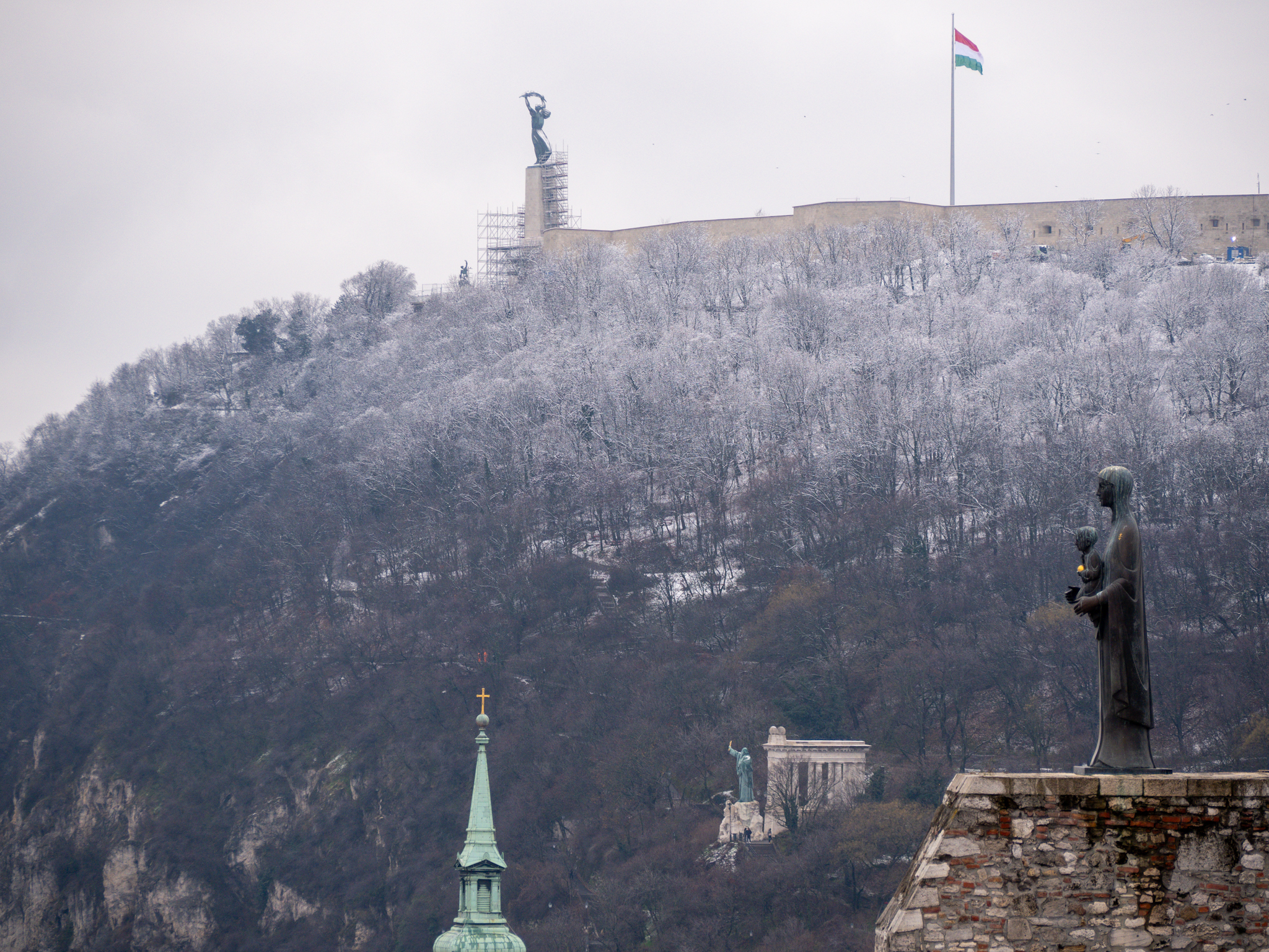 Gellert hegy seen from Buda Castle