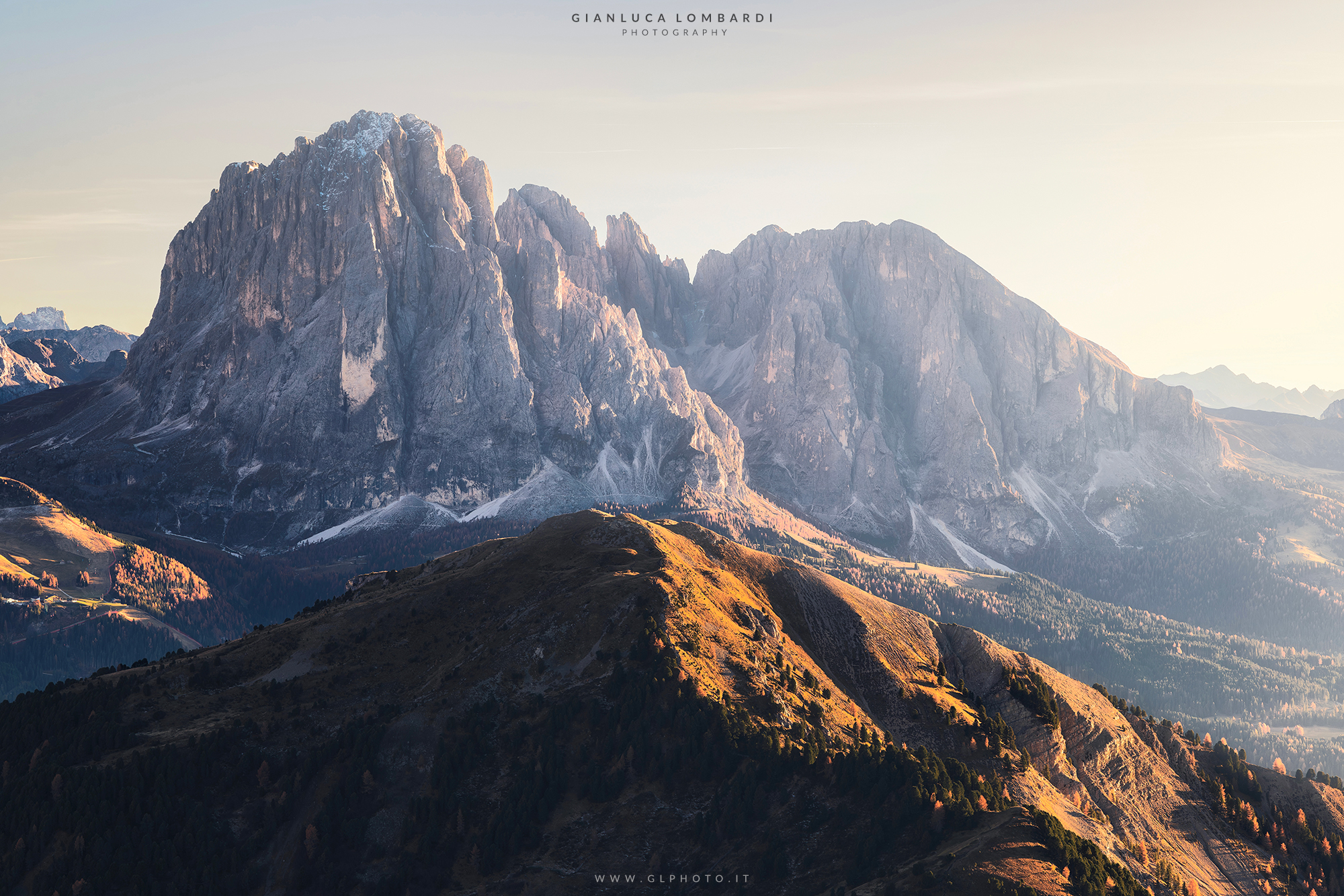 Sassolungo and Sassopiatto dal Seceda