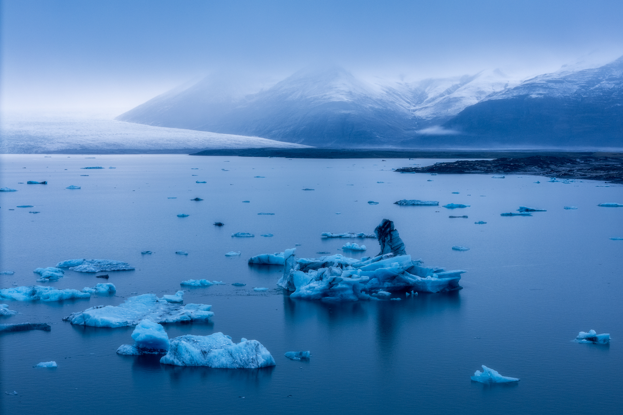Iceland, land of ice and fire.