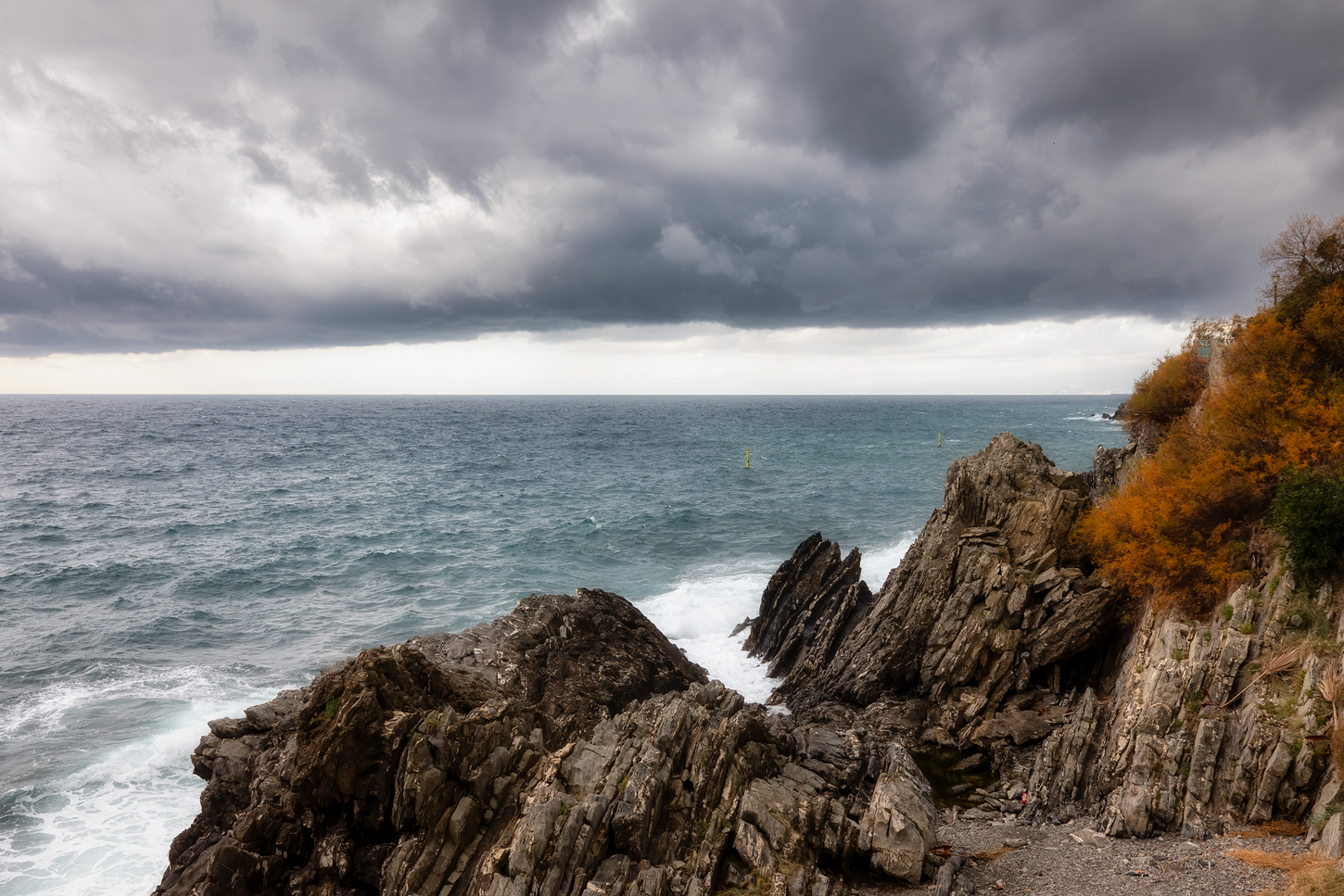 Mare in inverno i suoi colori